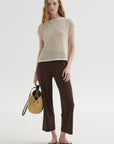 Fishnet Knit, Ivory