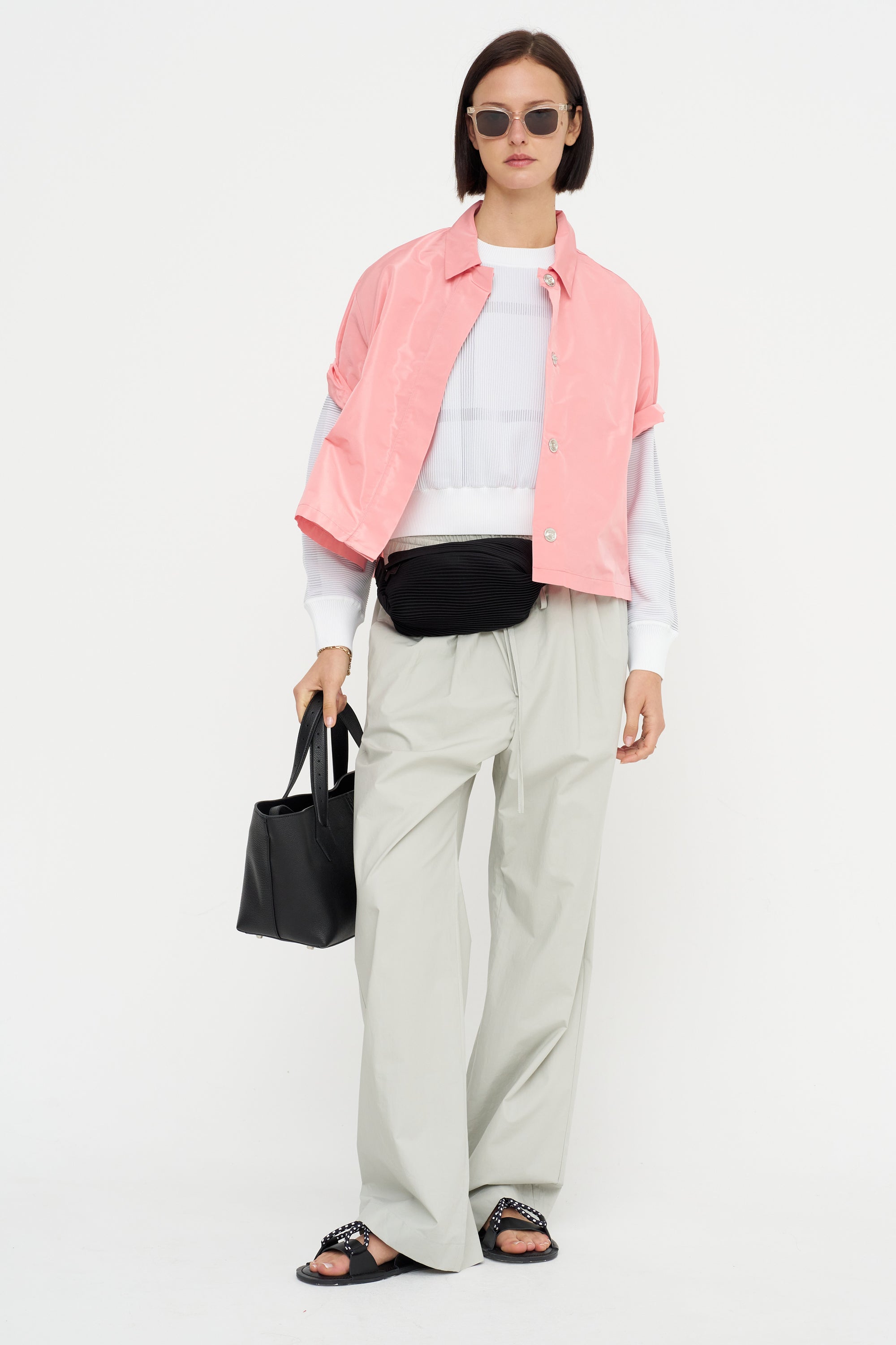 Crossing Knit, White