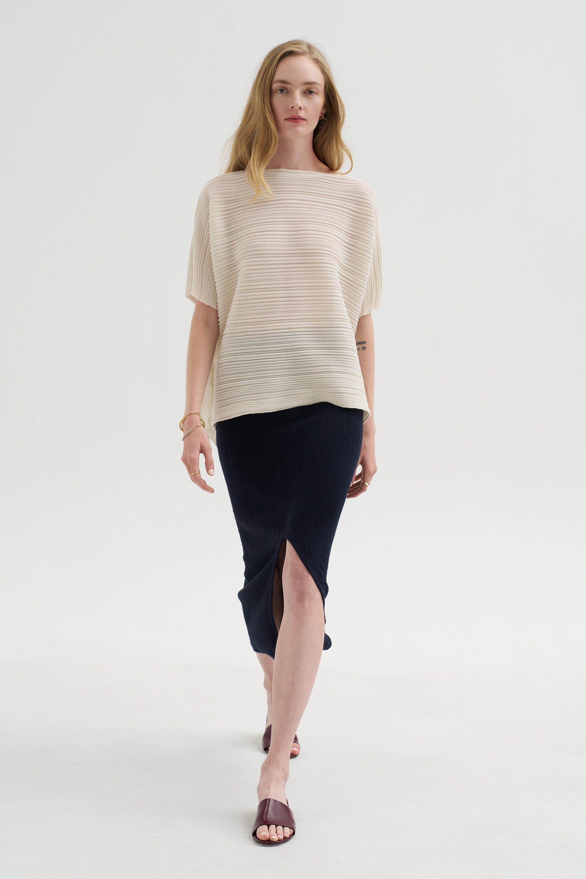 Paper Bounce Knit, White