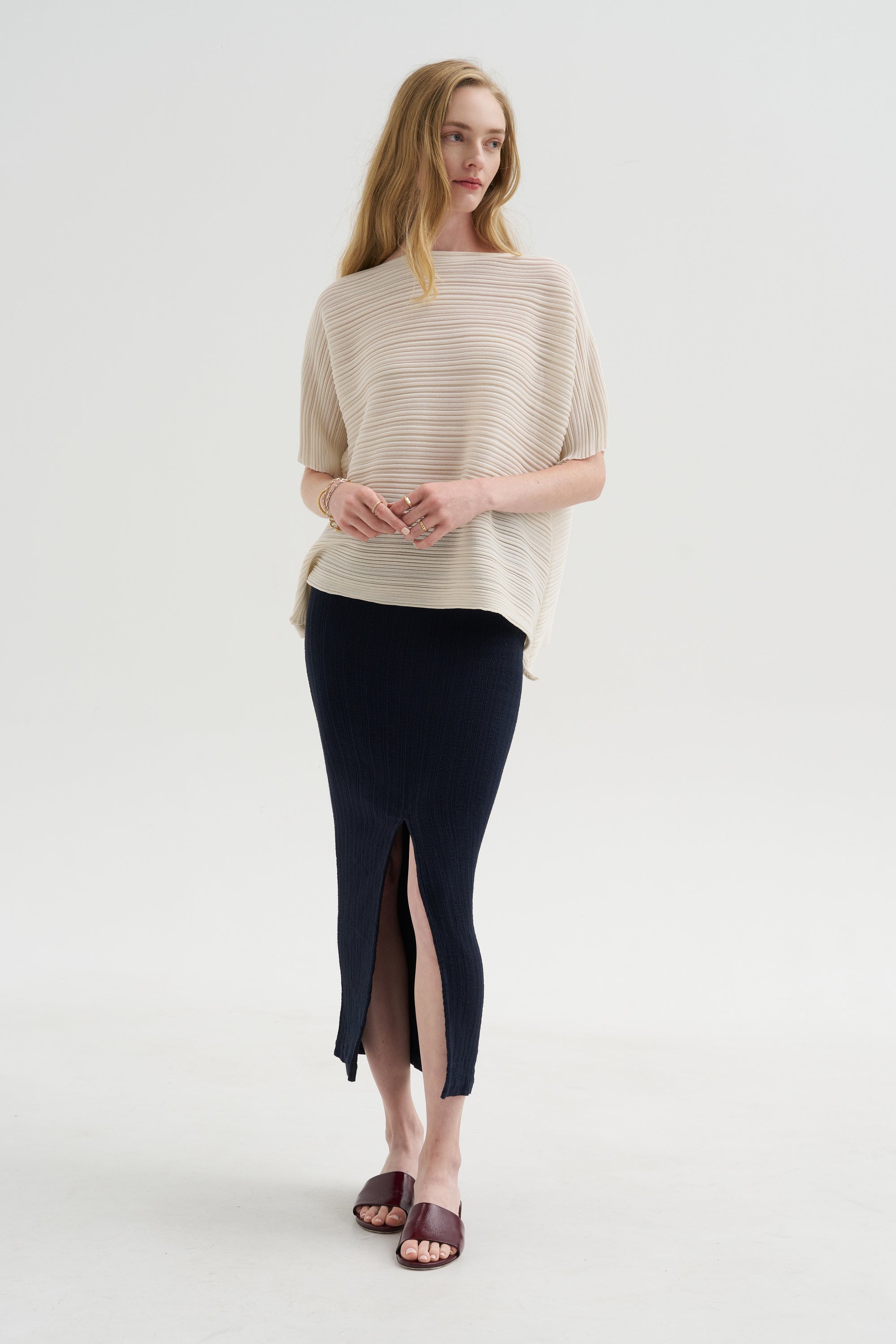 Paper Bounce Knit, White