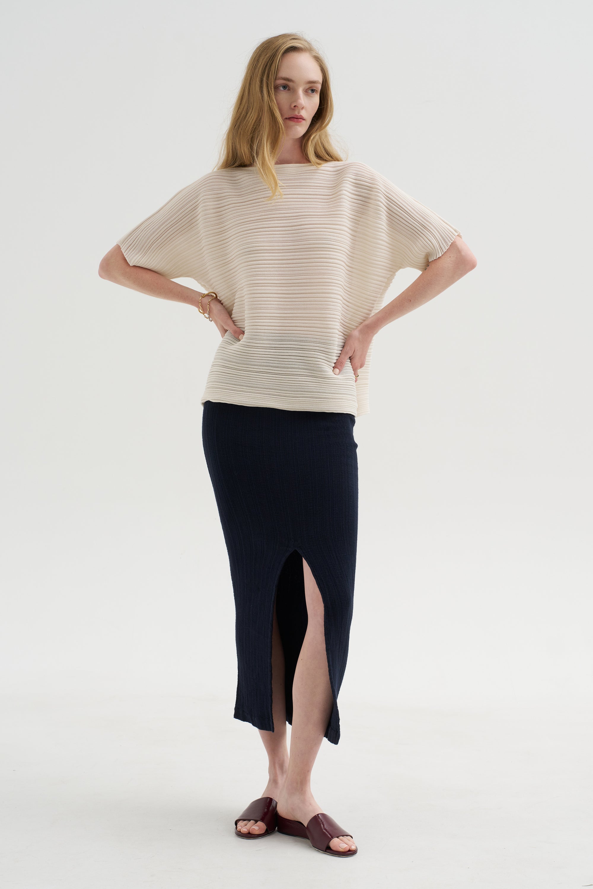Paper Bounce Knit, White