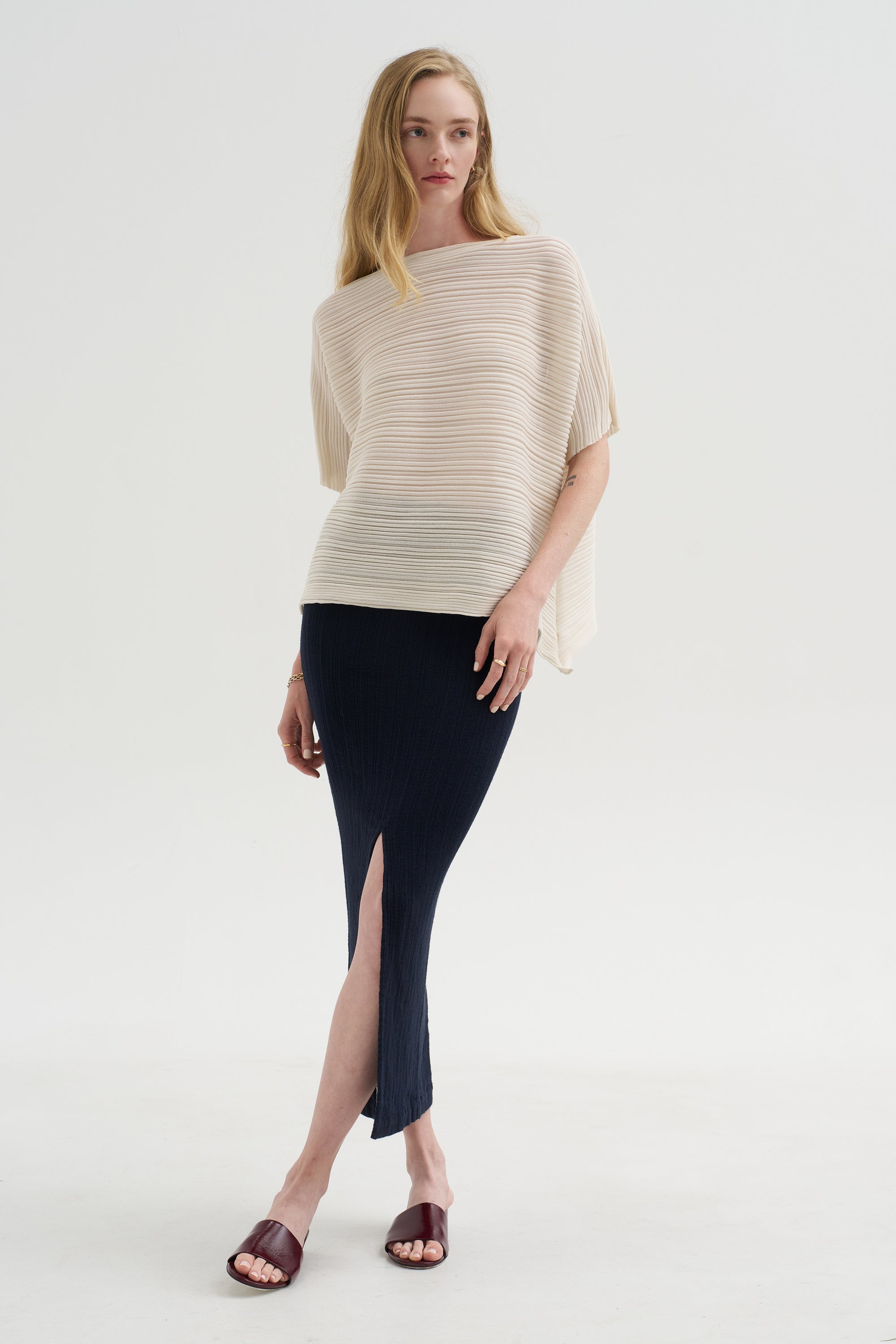 Paper Bounce Knit, White