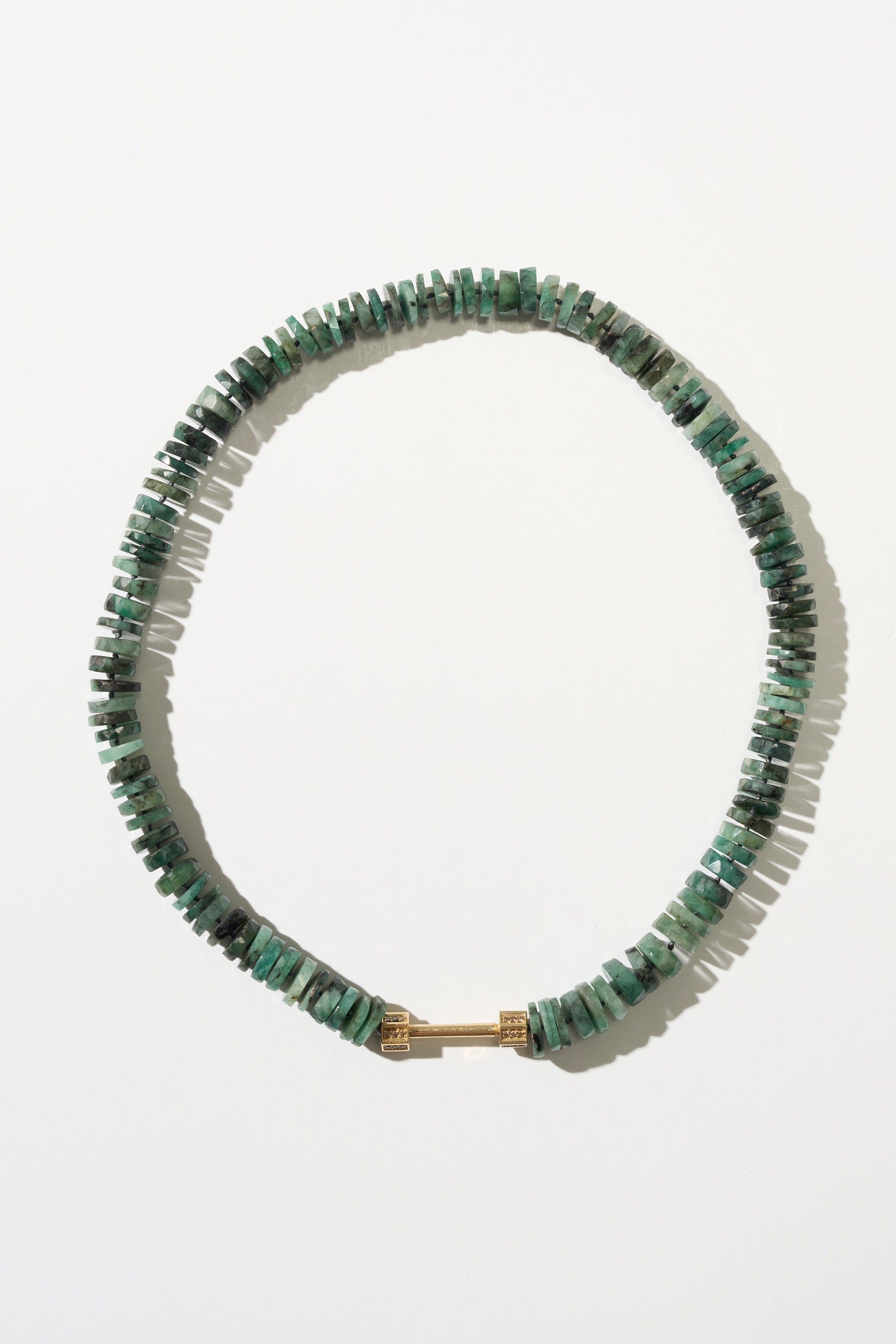 Bosfor Strand, Emerald and Champagne Diamonds