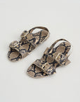 The Double Buckle Sandal, Python