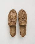 The Penny Loafer, Tan Zebra