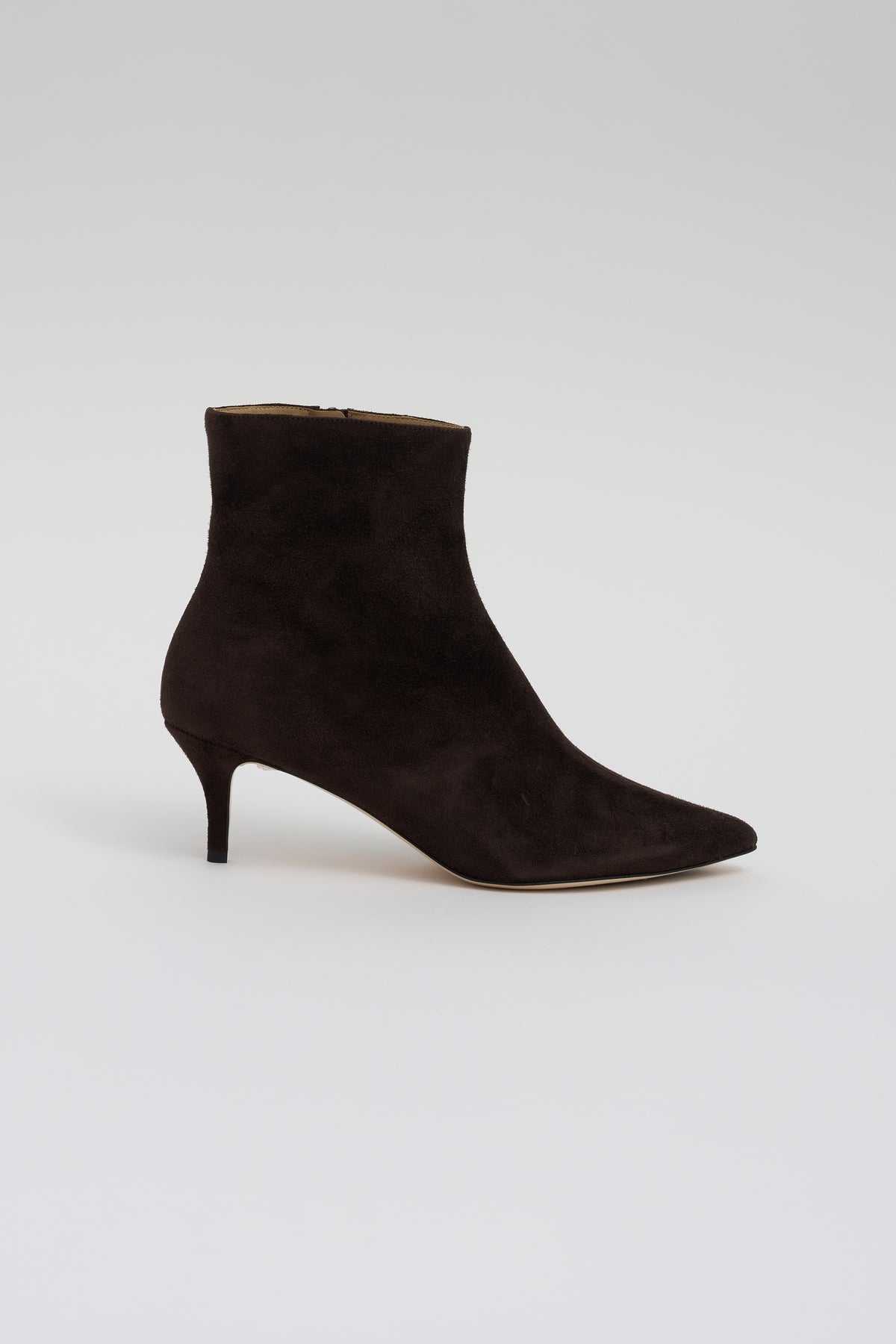 Seamed Stilleto Boot, Deep Espresso