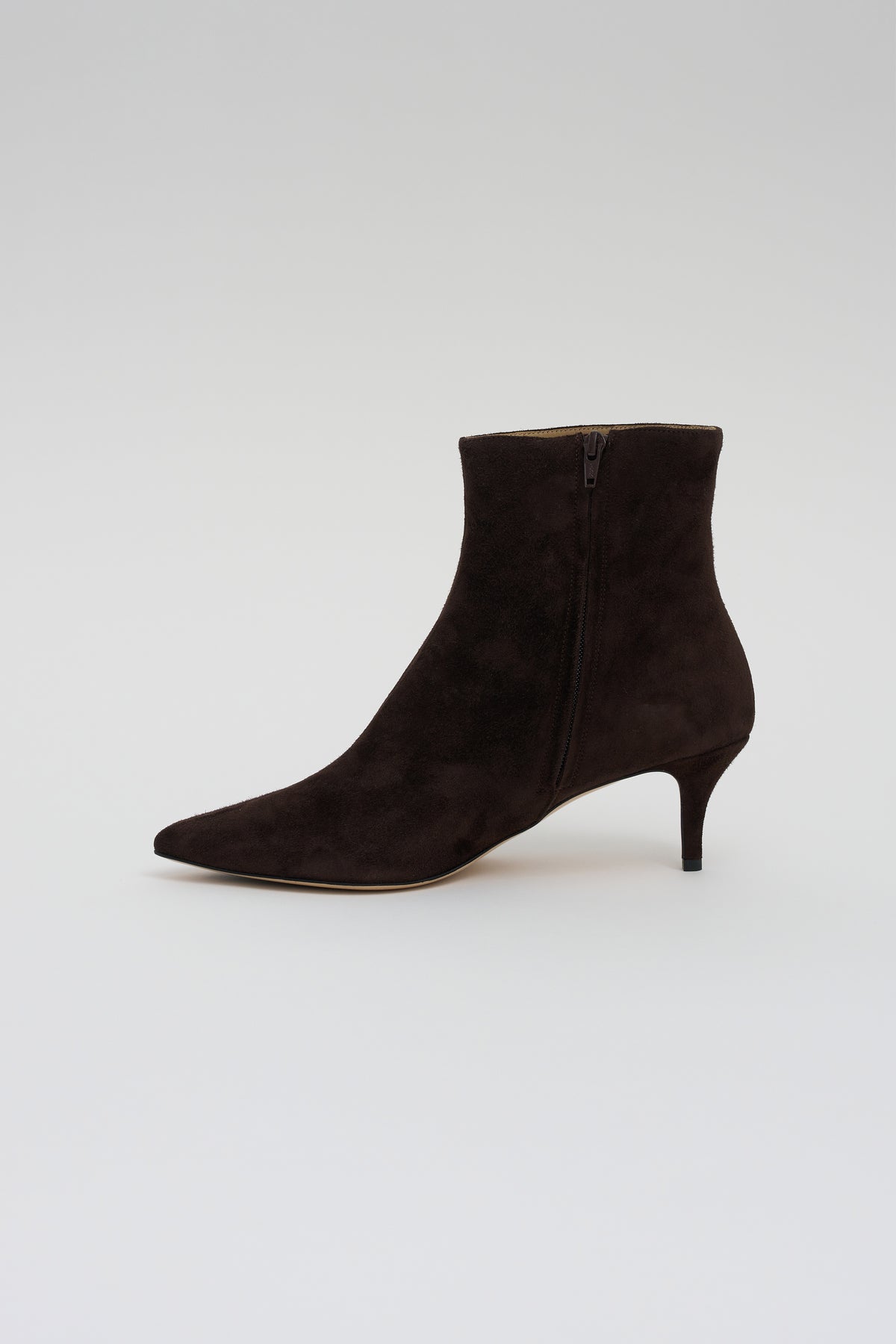 Seamed Stilleto Boot, Deep Espresso