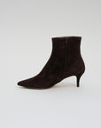 Seamed Stilleto Boot, Deep Espresso