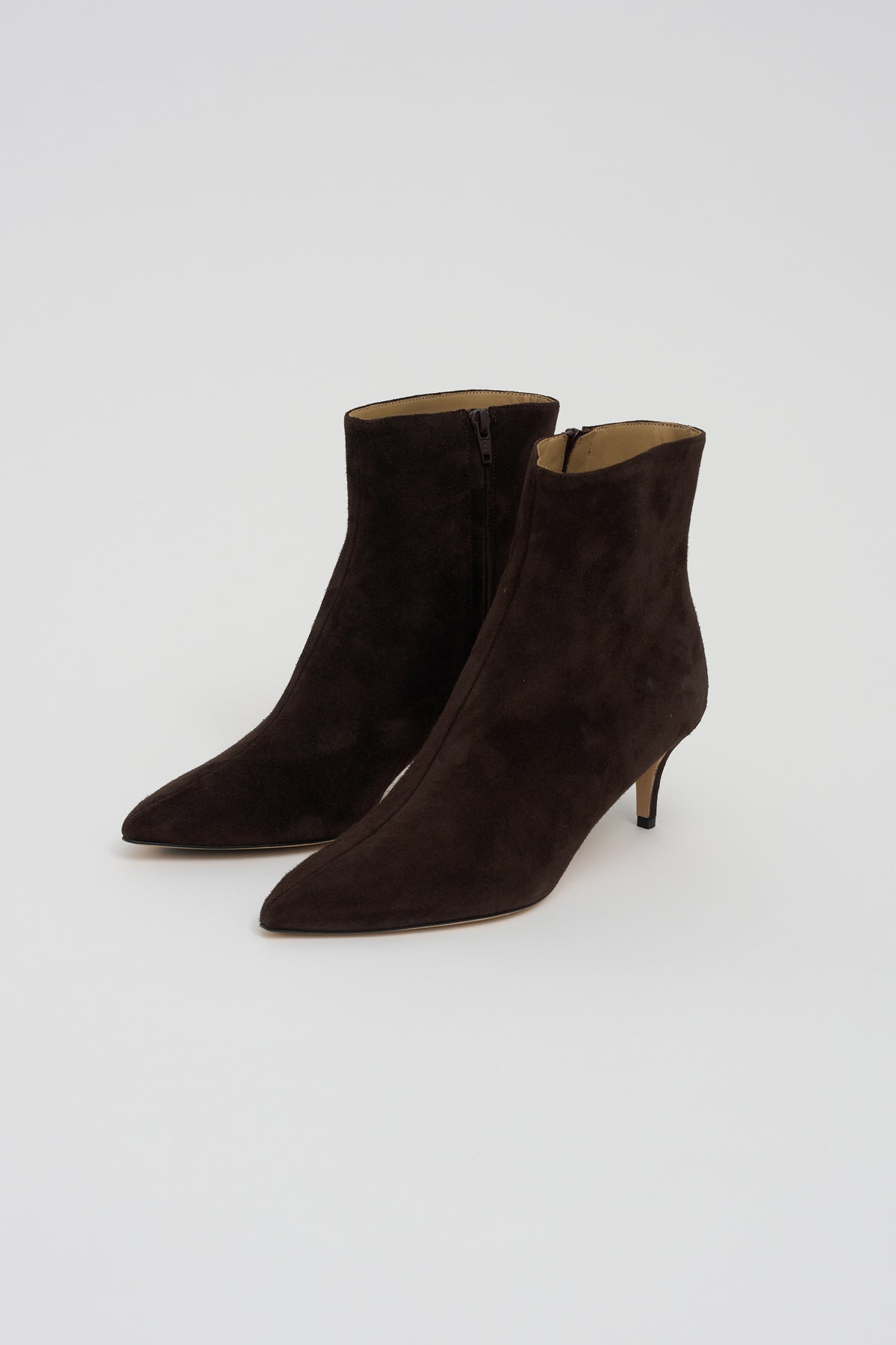 Seamed Stilleto Boot, Deep Espresso