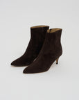 Seamed Stilleto Boot, Deep Espresso