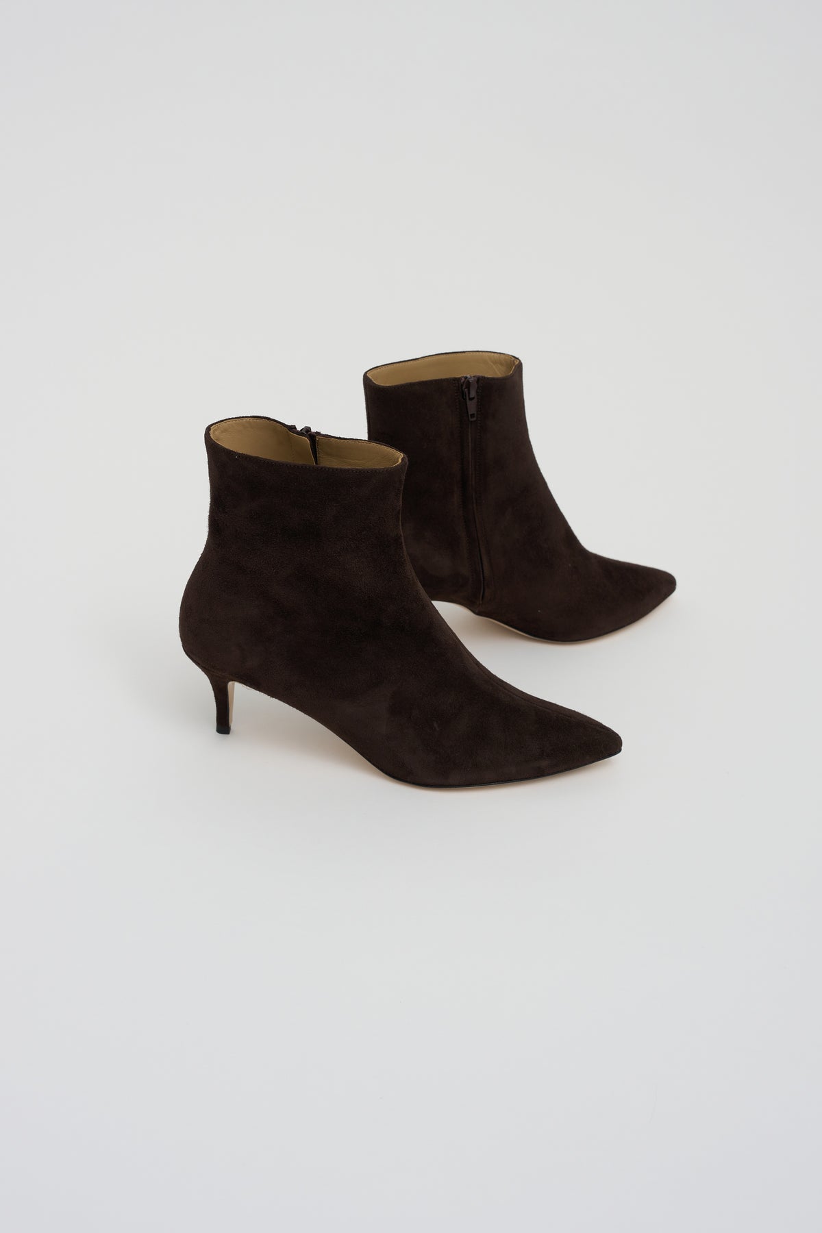 Seamed Stilleto Boot, Deep Espresso