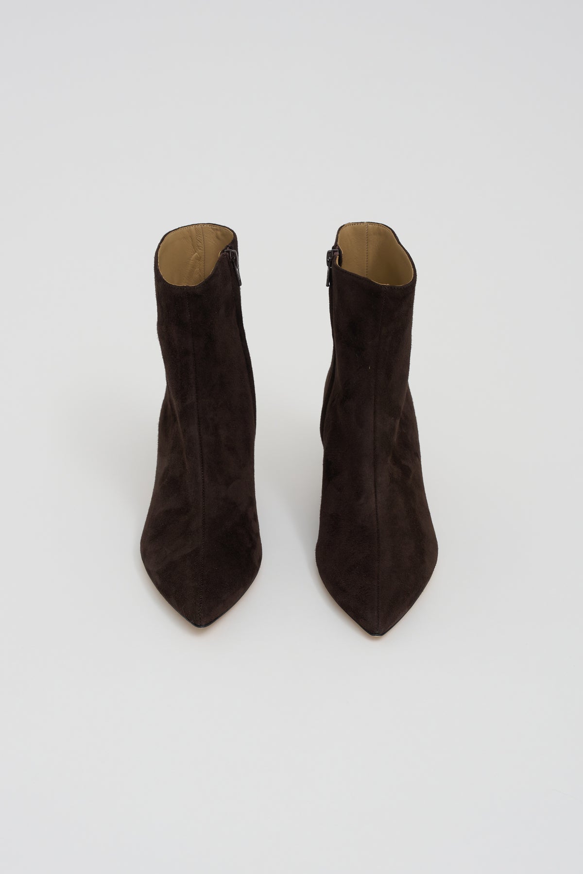 Seamed Stilleto Boot, Deep Espresso