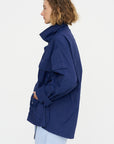 Nylon Cargo Jacket, Cobalt