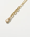 Chunky Chain Bracelet Full Diamond, Yellow Gold
