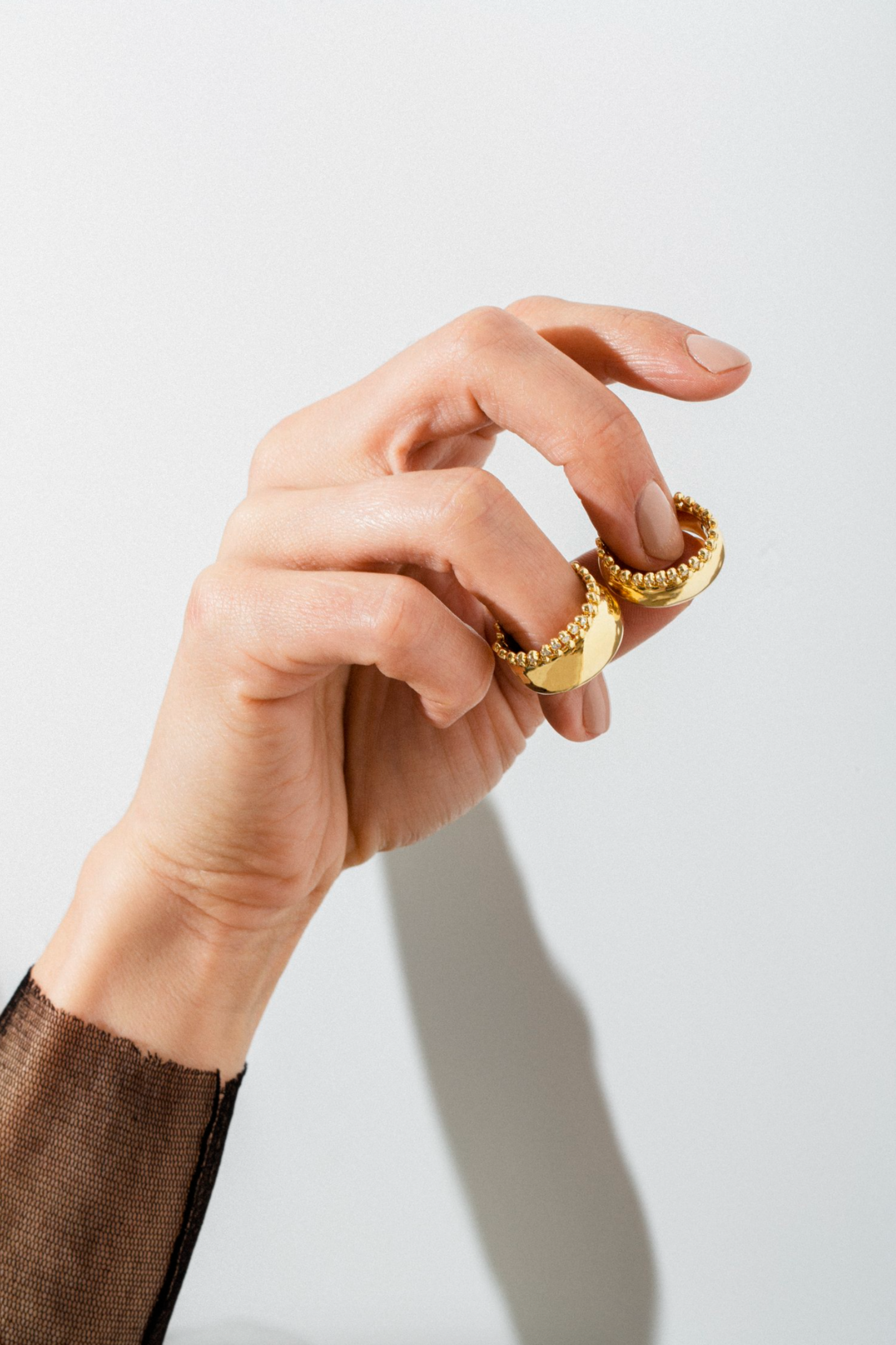 JADE RUZZO - Tennessee Ring Thin, Yellow Gold