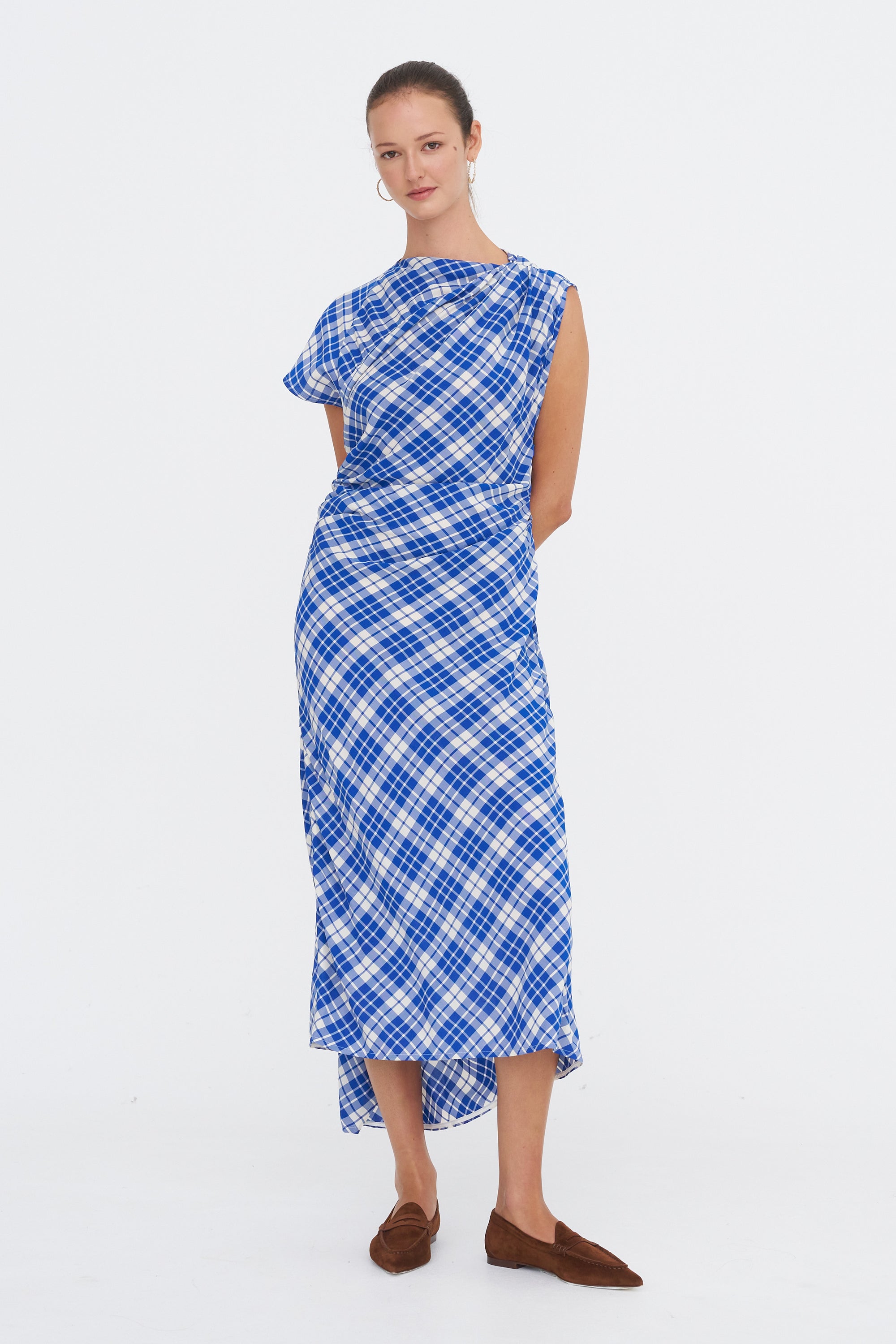 Hallie Dress, Cobalt
