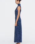 Valentina Dress, Navy & Slate
