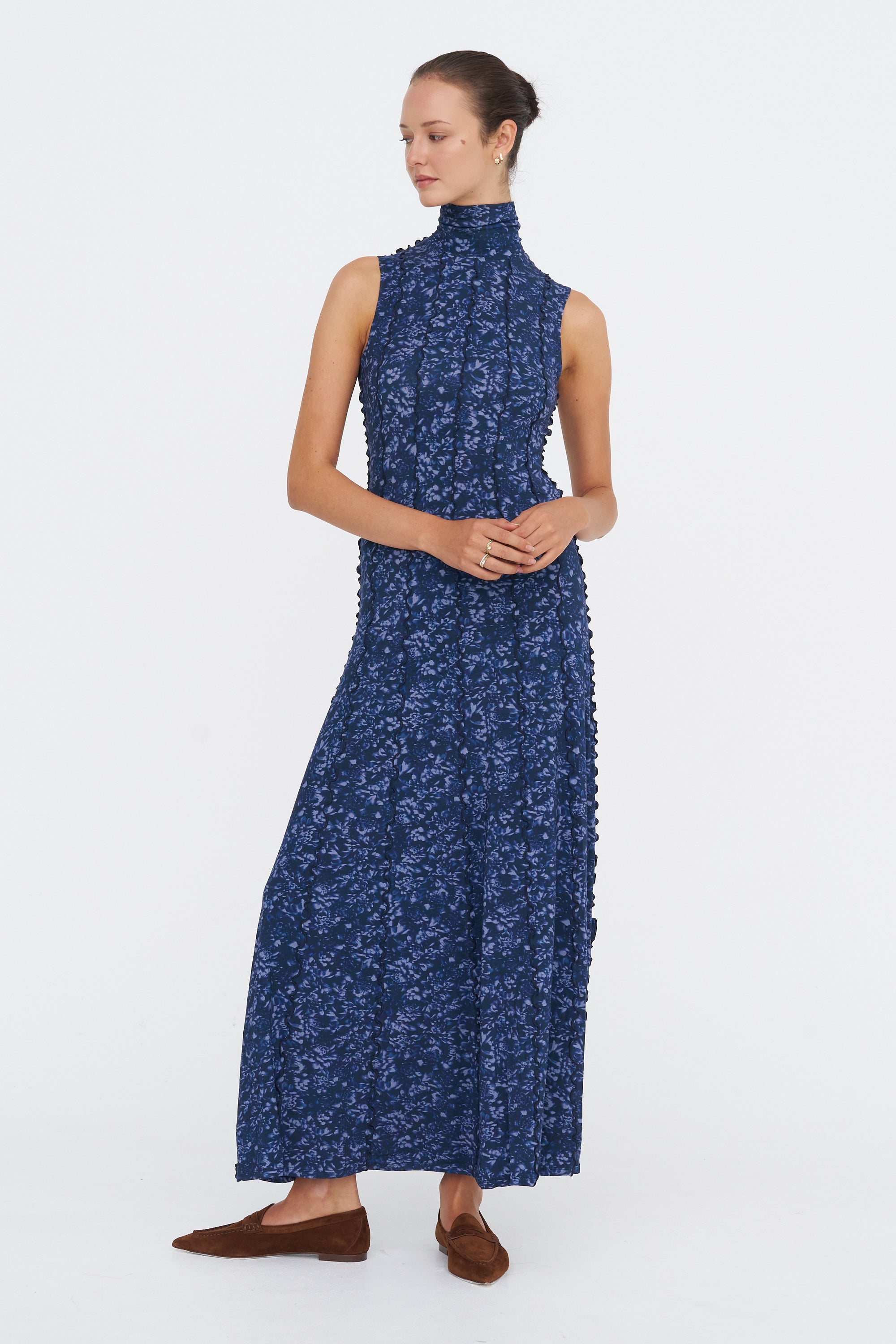 Valentina Dress, Navy &amp; Slate