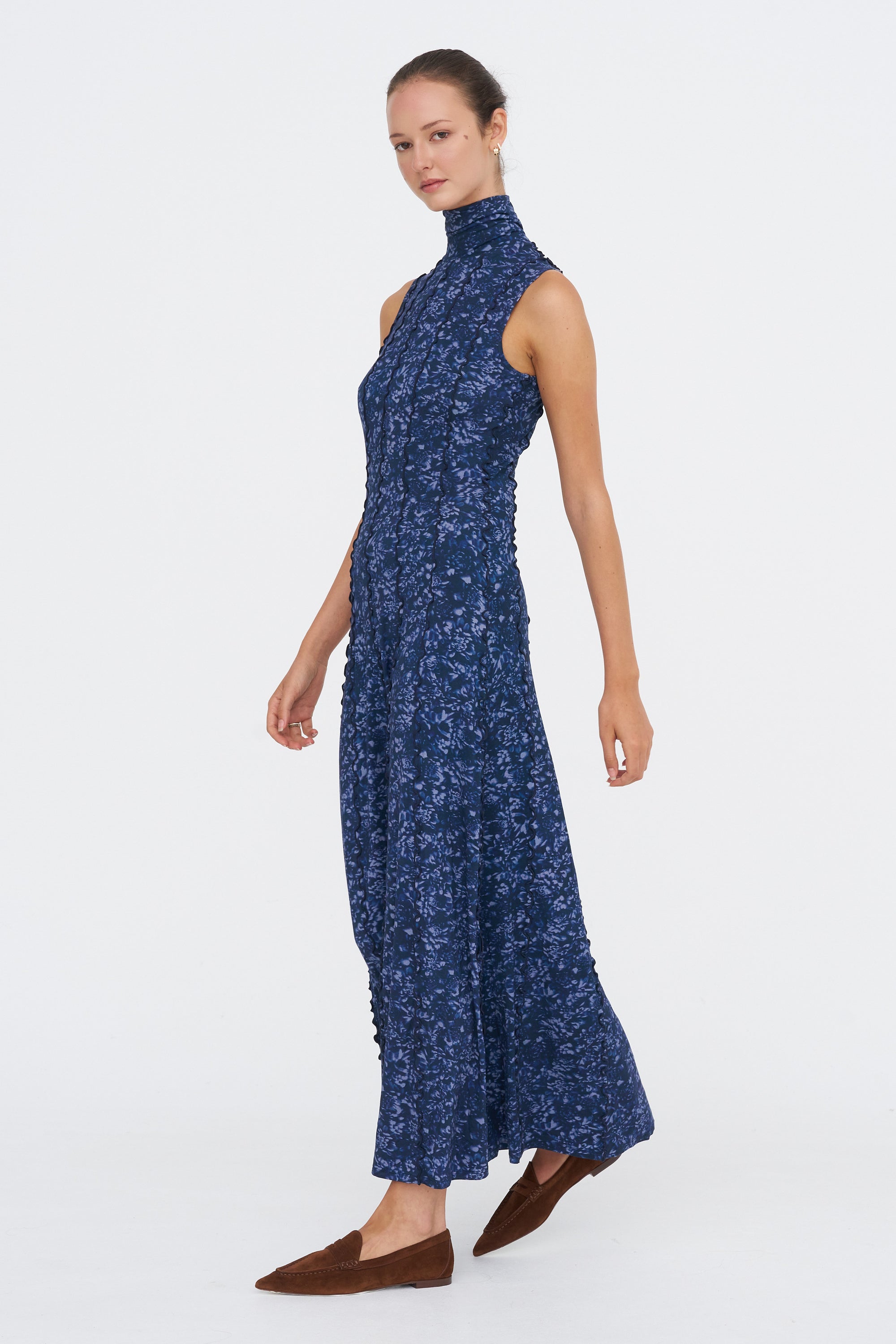 Valentina Dress, Navy &amp; Slate