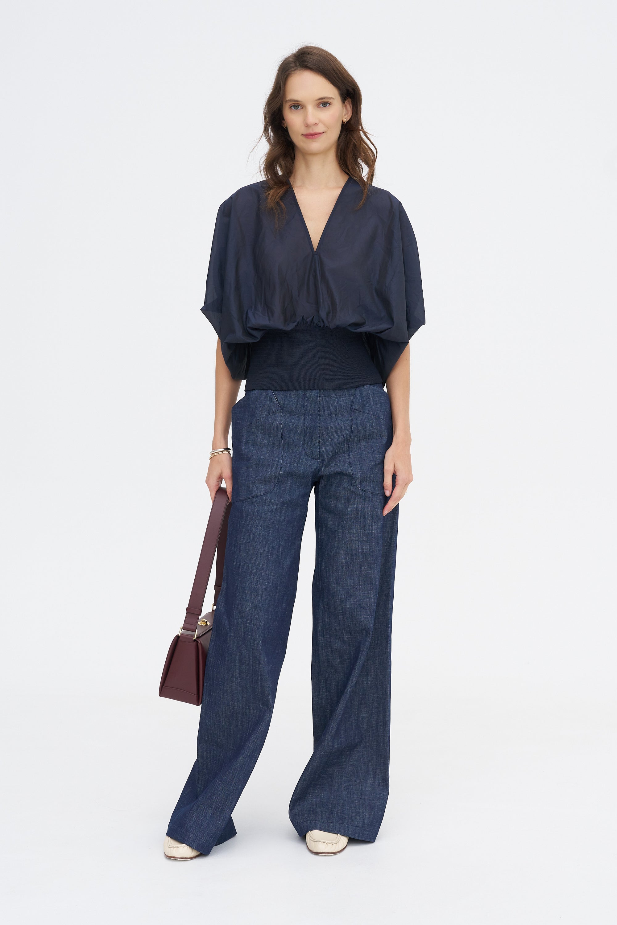 Wide Eda Pant, Indigo