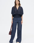 Wide Eda Pant, Indigo