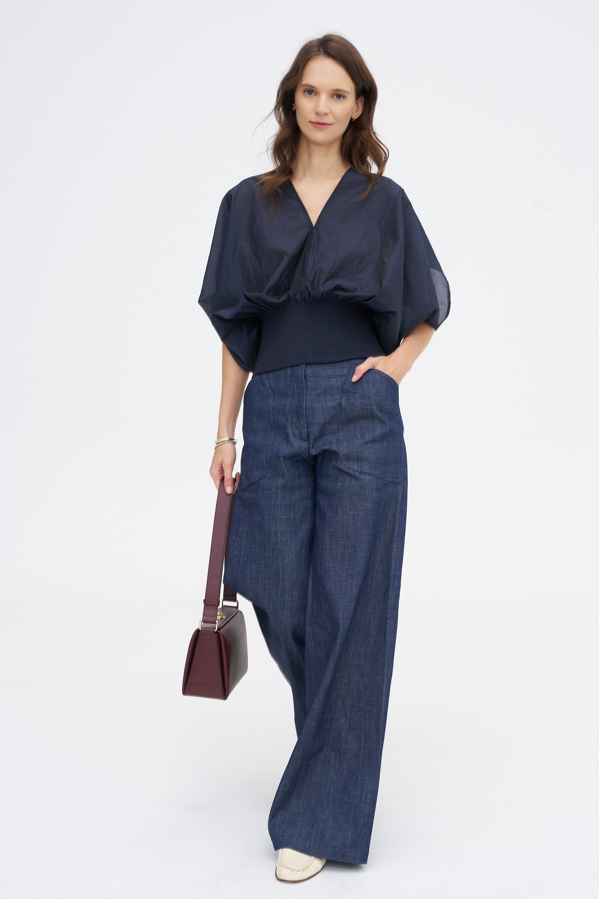 Wide Eda Pant, Indigo