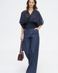 Wide Eda Pant, Indigo