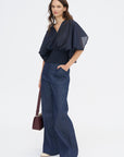 Wide Eda Pant, Indigo