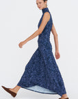 Valentina Dress, Navy & Slate