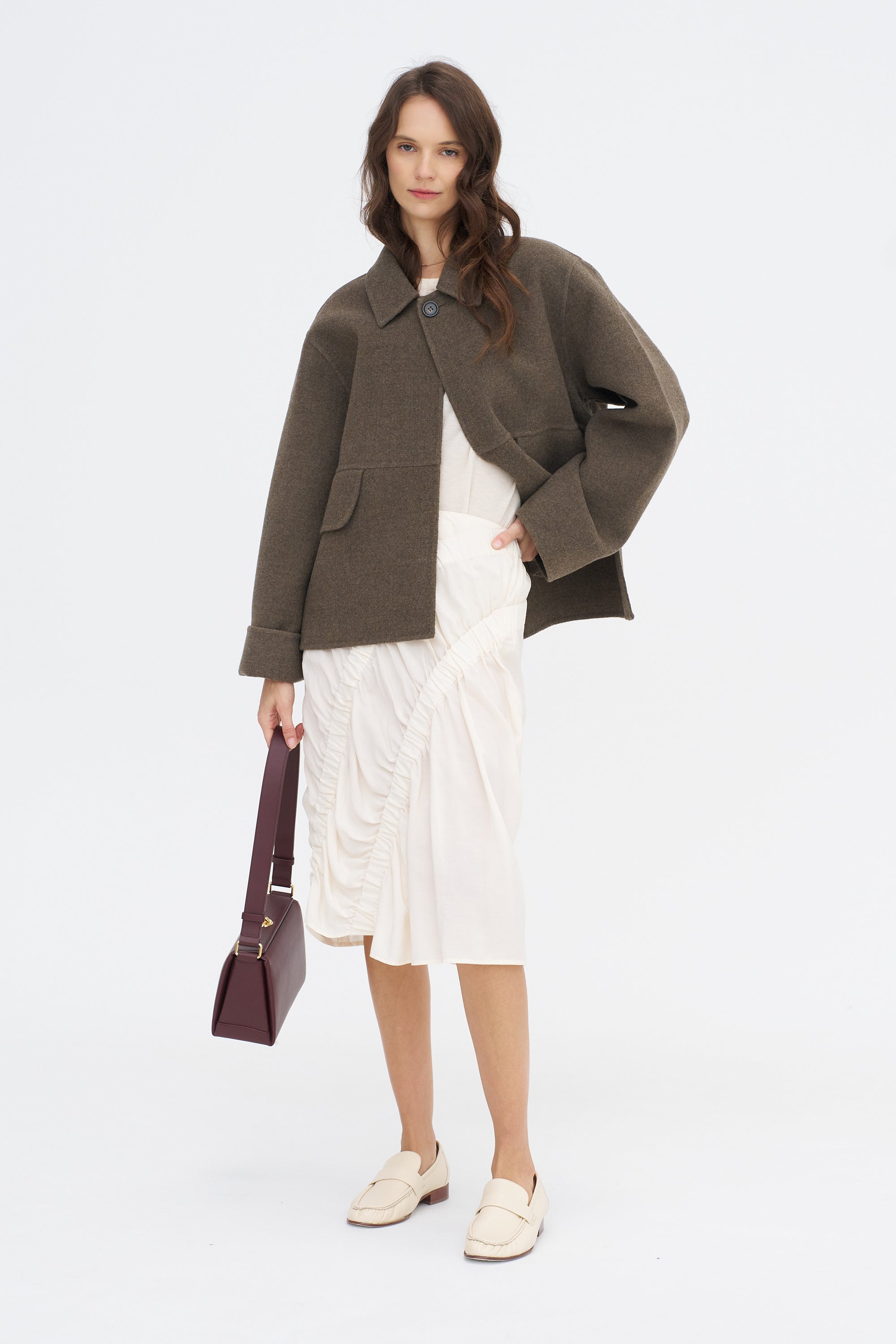 Elise Skirt, Ivory