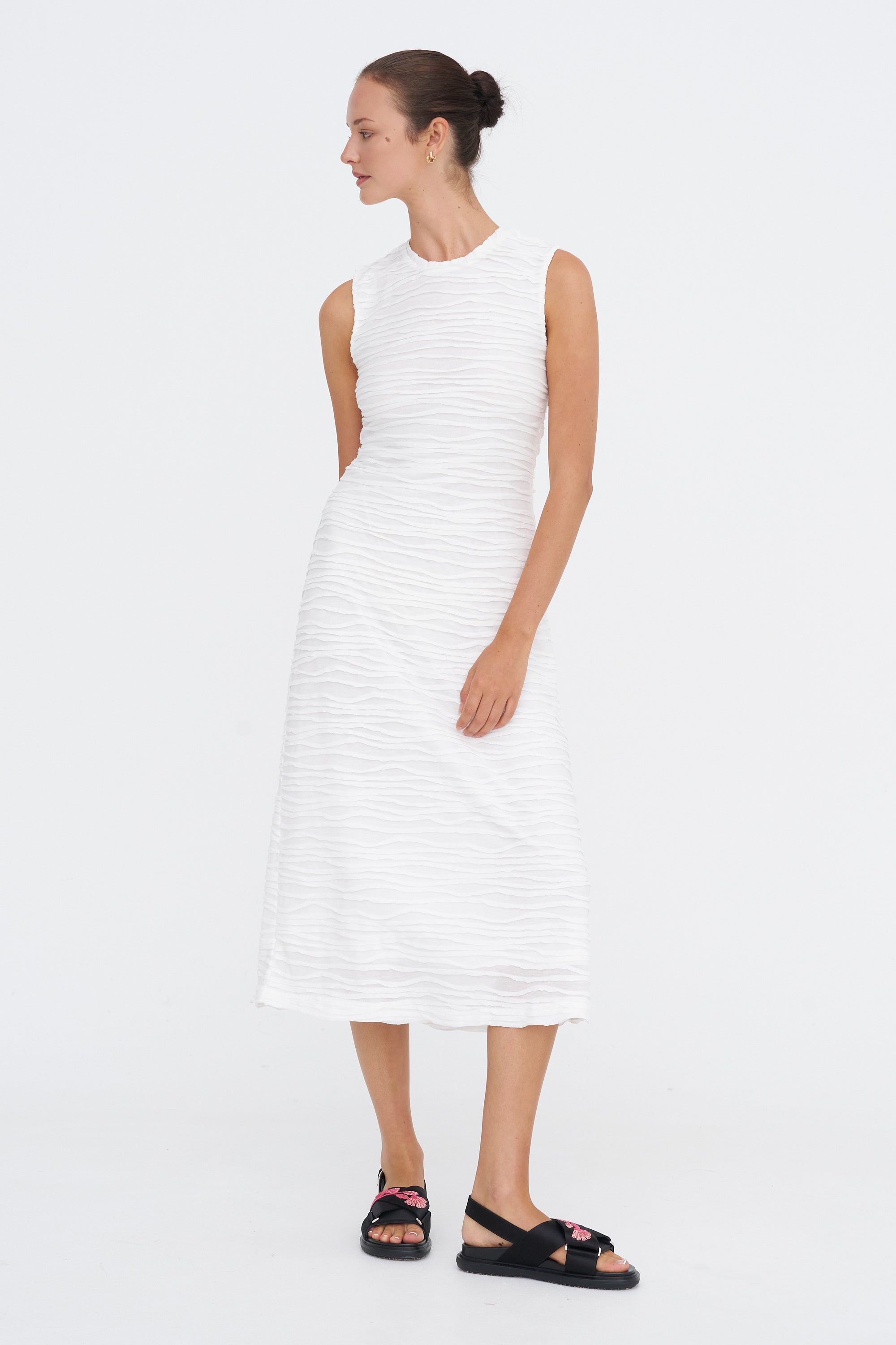 Laura Dress, White