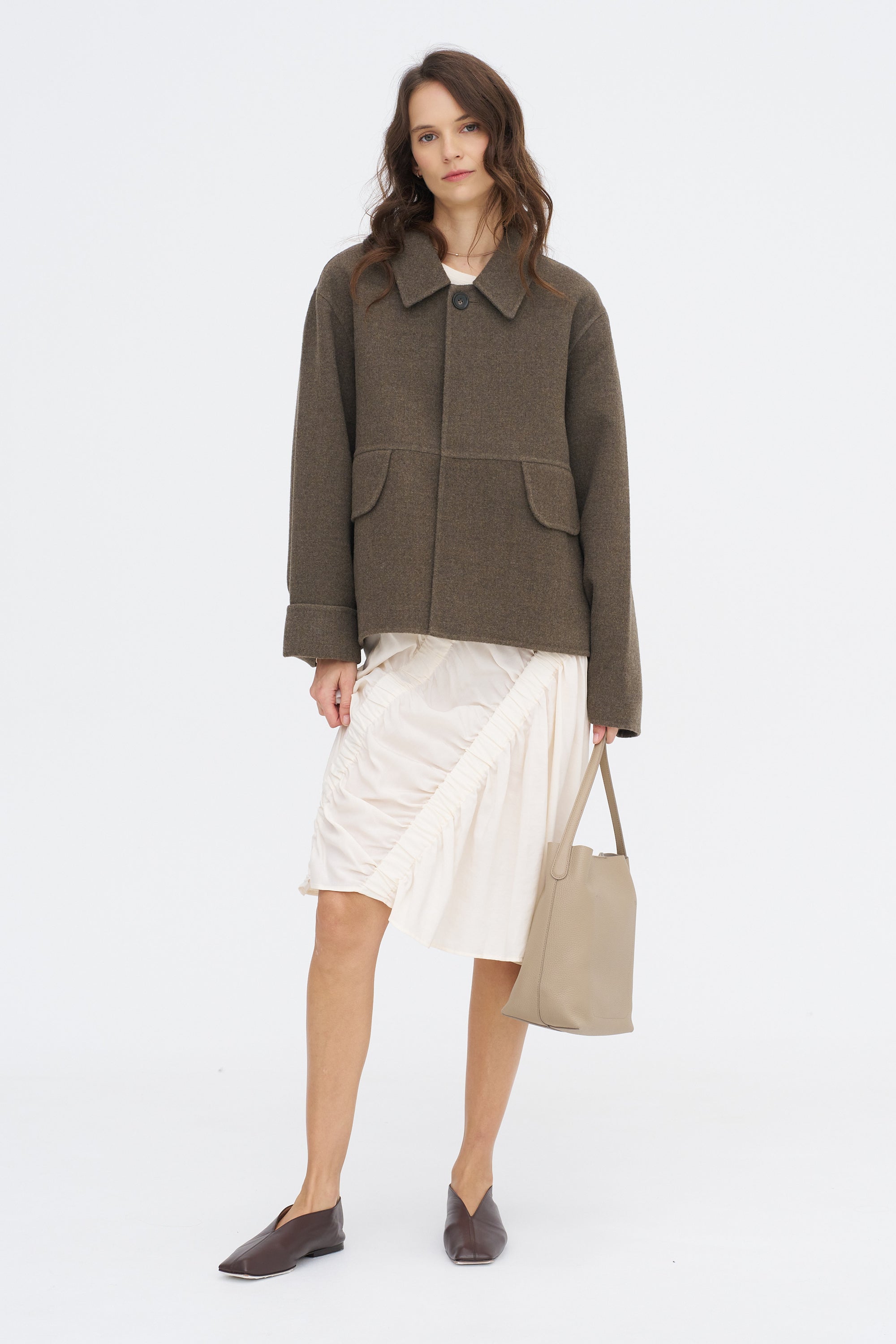 Elise Skirt, Ivory