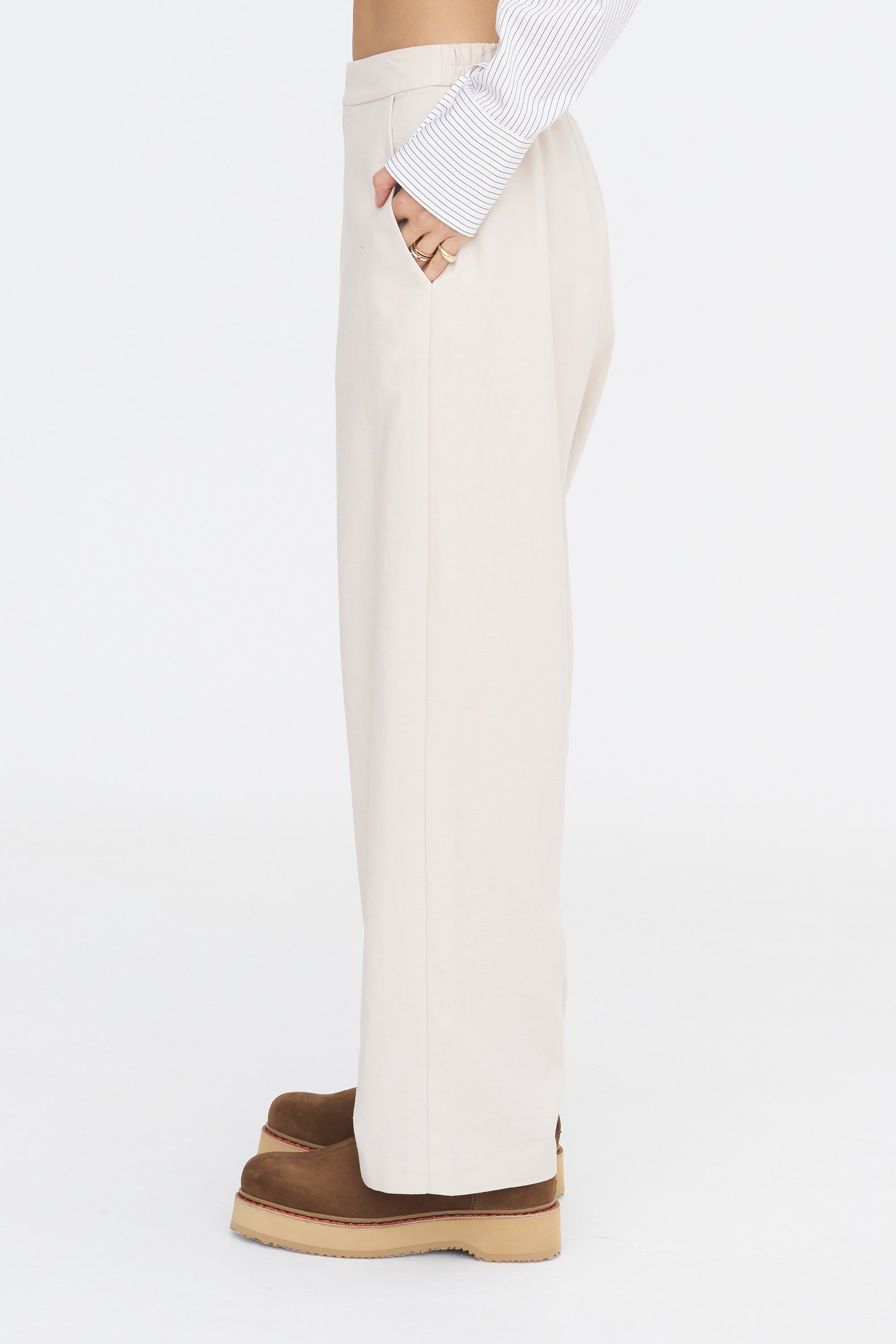 New Tailoring Pants, Natural