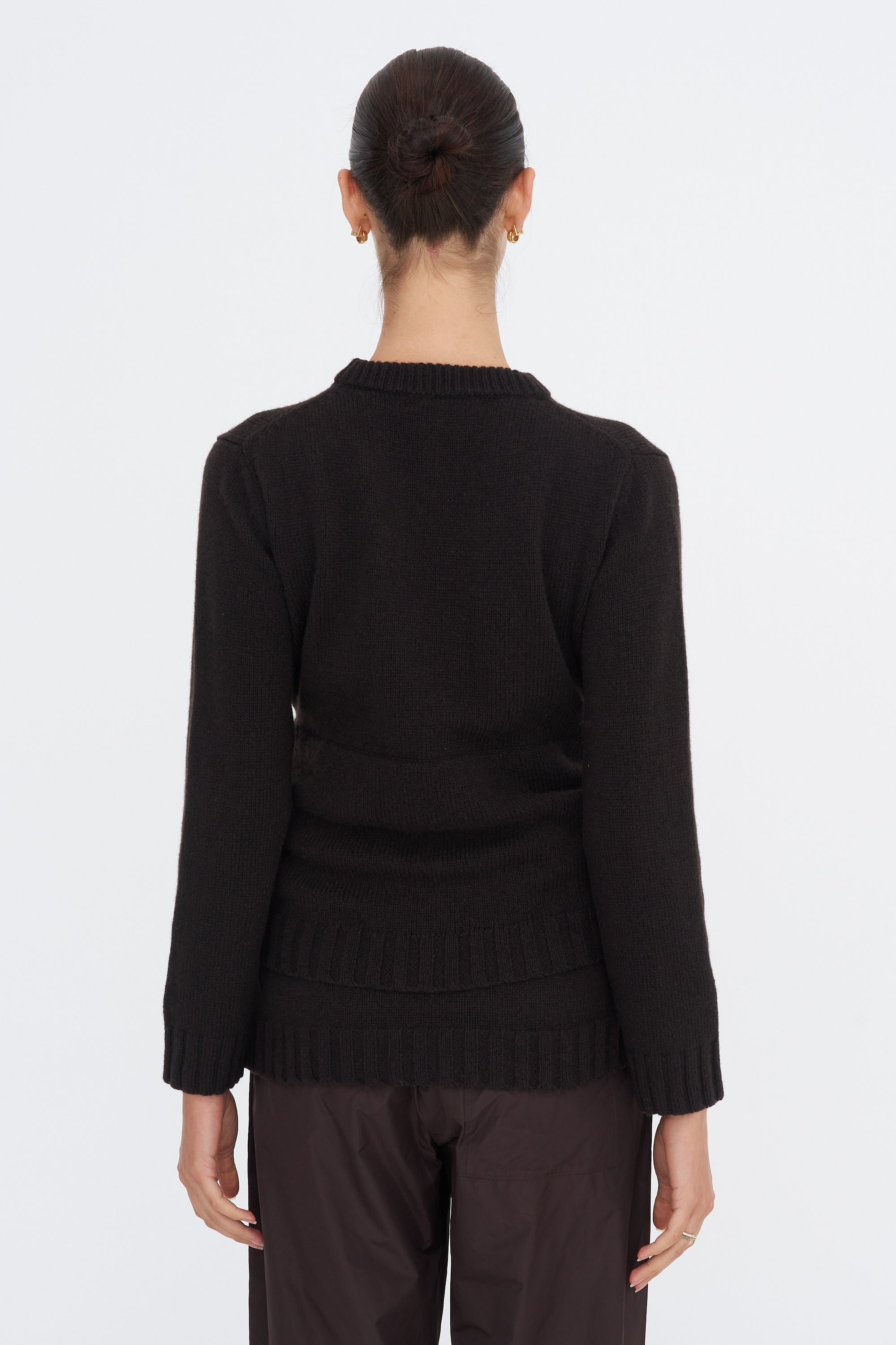 Knot Sweater, Brown