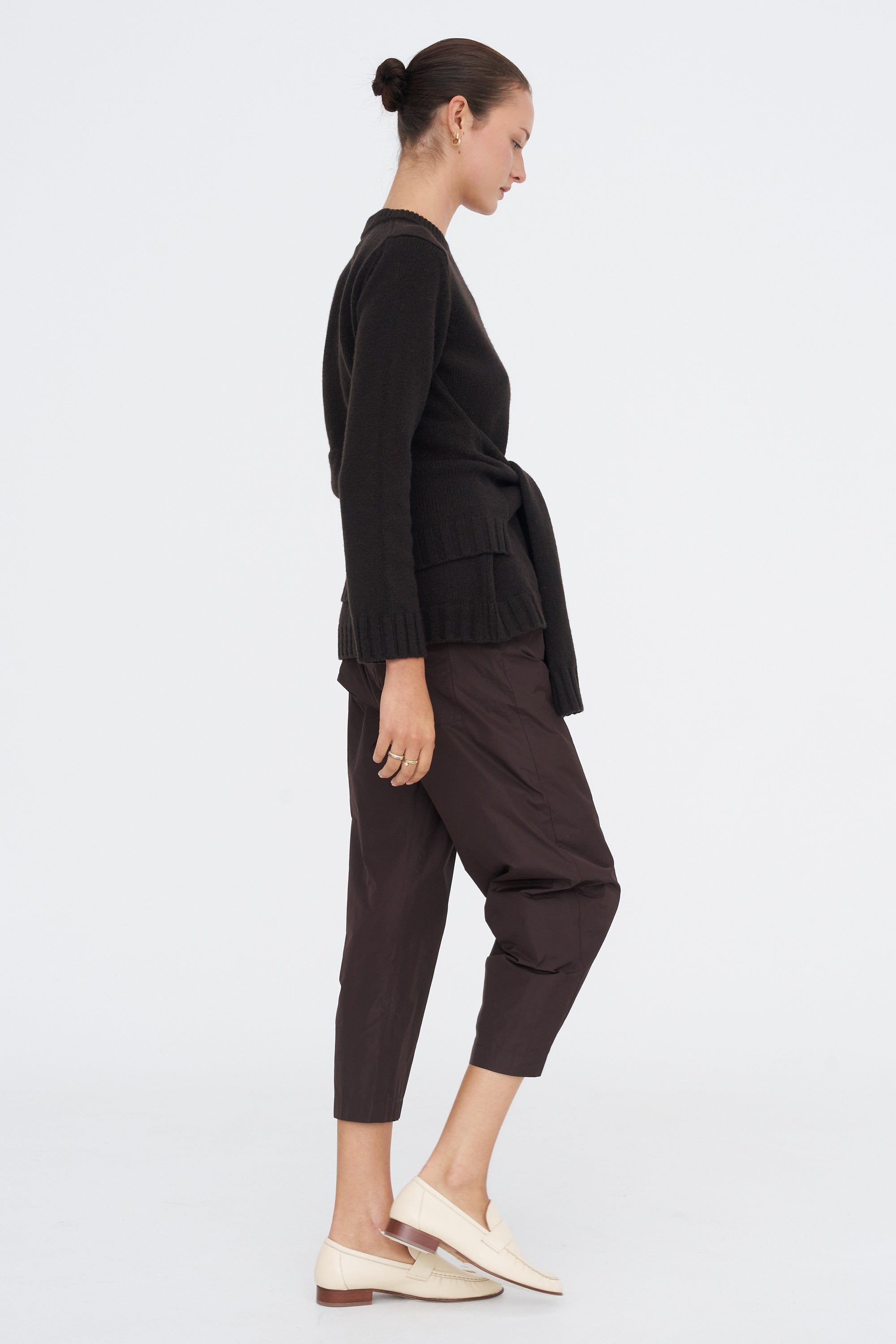 Knot Sweater, Brown