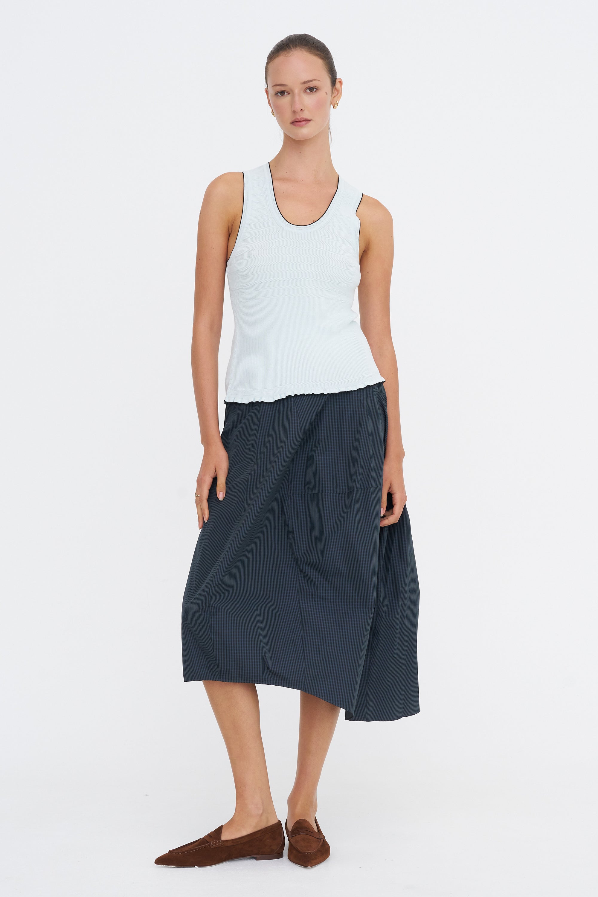Eloise Knit Top, Frost