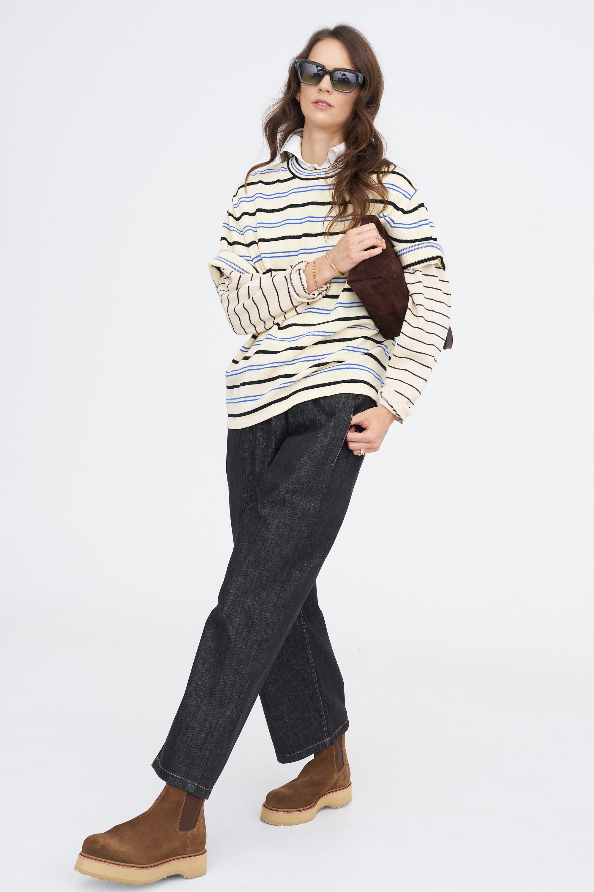Organic Cotton Striped T-Shirt, Stripe