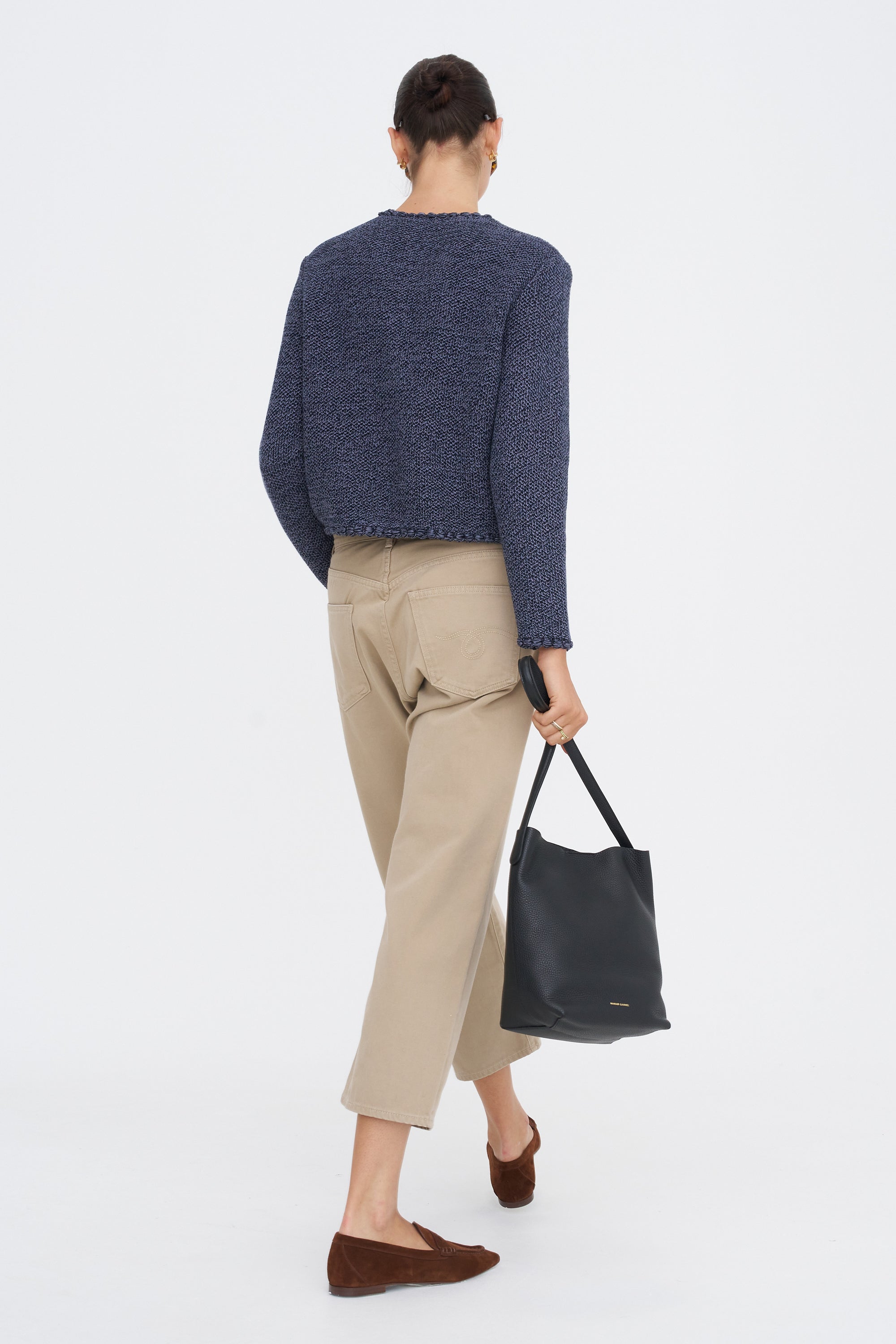Nidia Macrame Jacket, Navy &amp; Slate