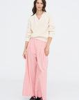 Mimi Cotton Sweater, Off White