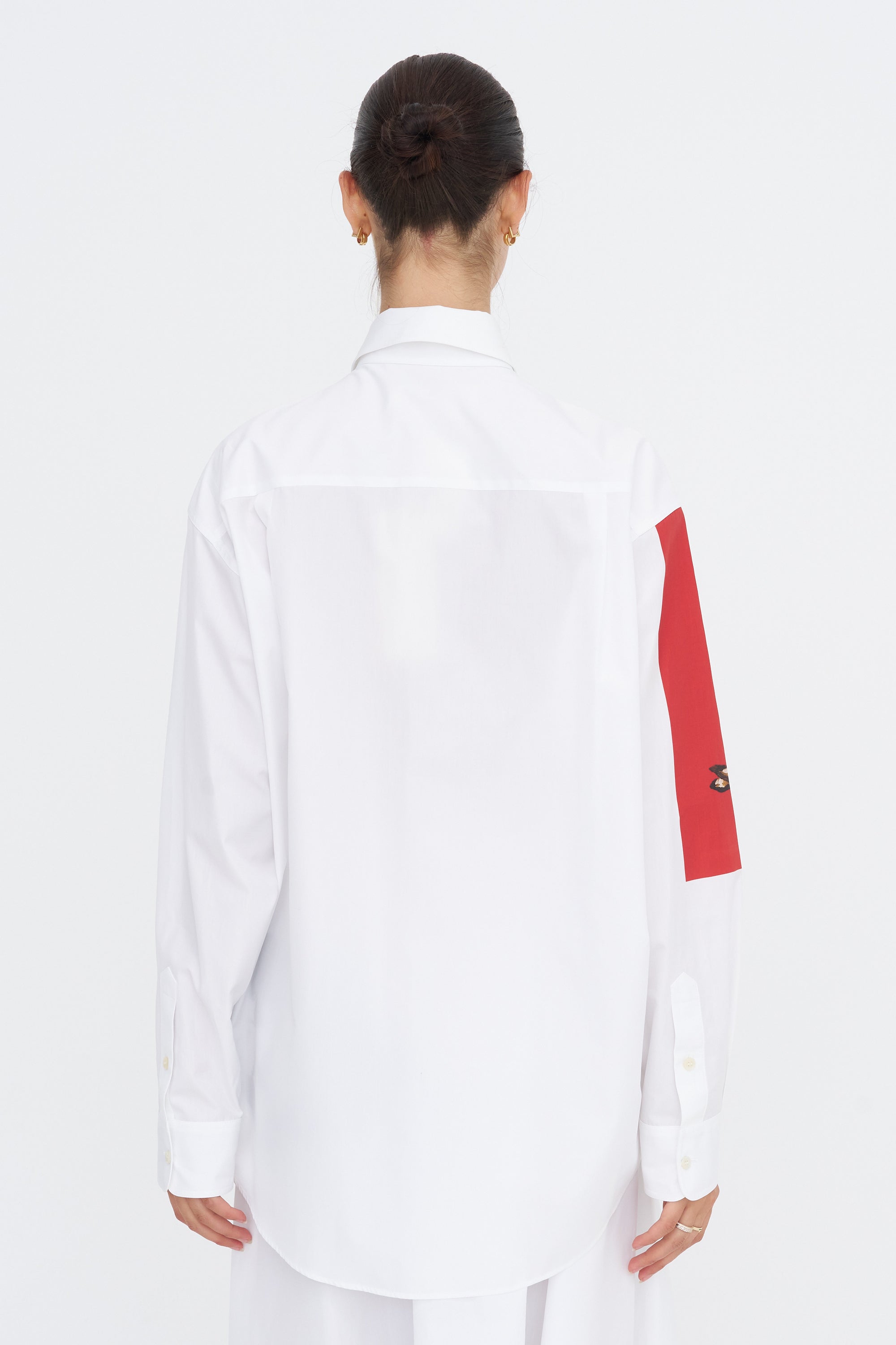 Poplin Shirt, Lily White