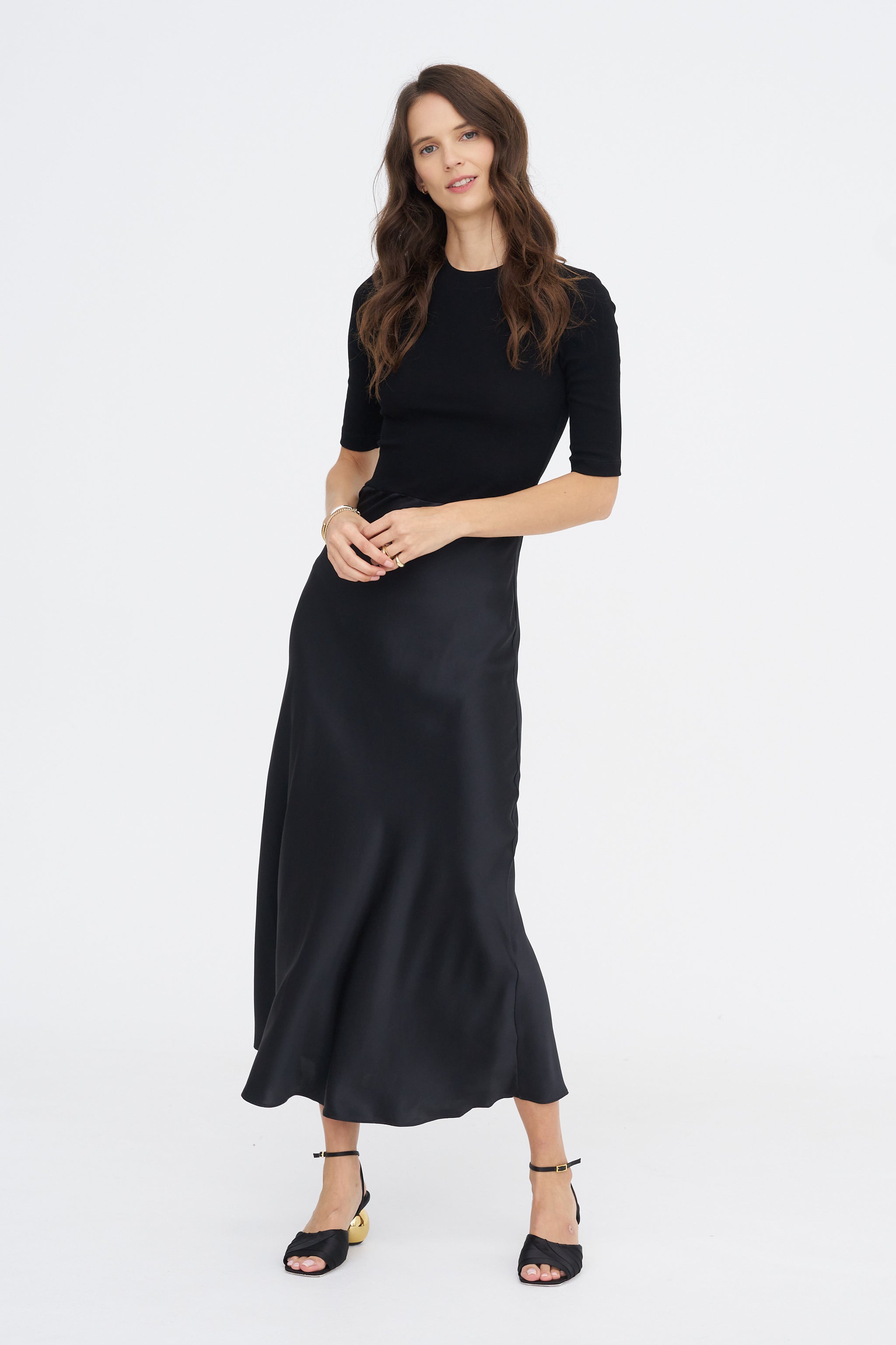 【関税込み】Rosetta Getty ブラック カットアウト マキシドレス TWIST CAPE MAXI DRESS – Rosetta Getty