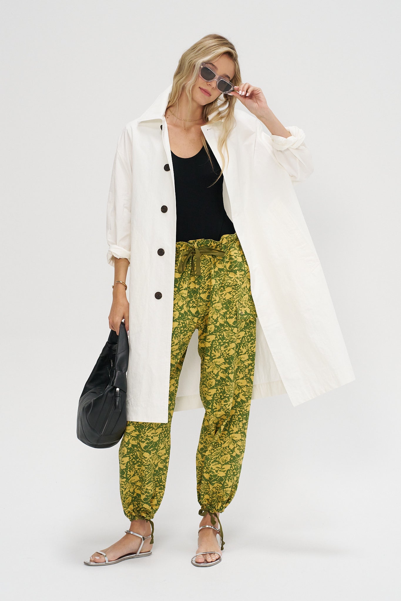 Summer Leaf Cargo Pants, Camo