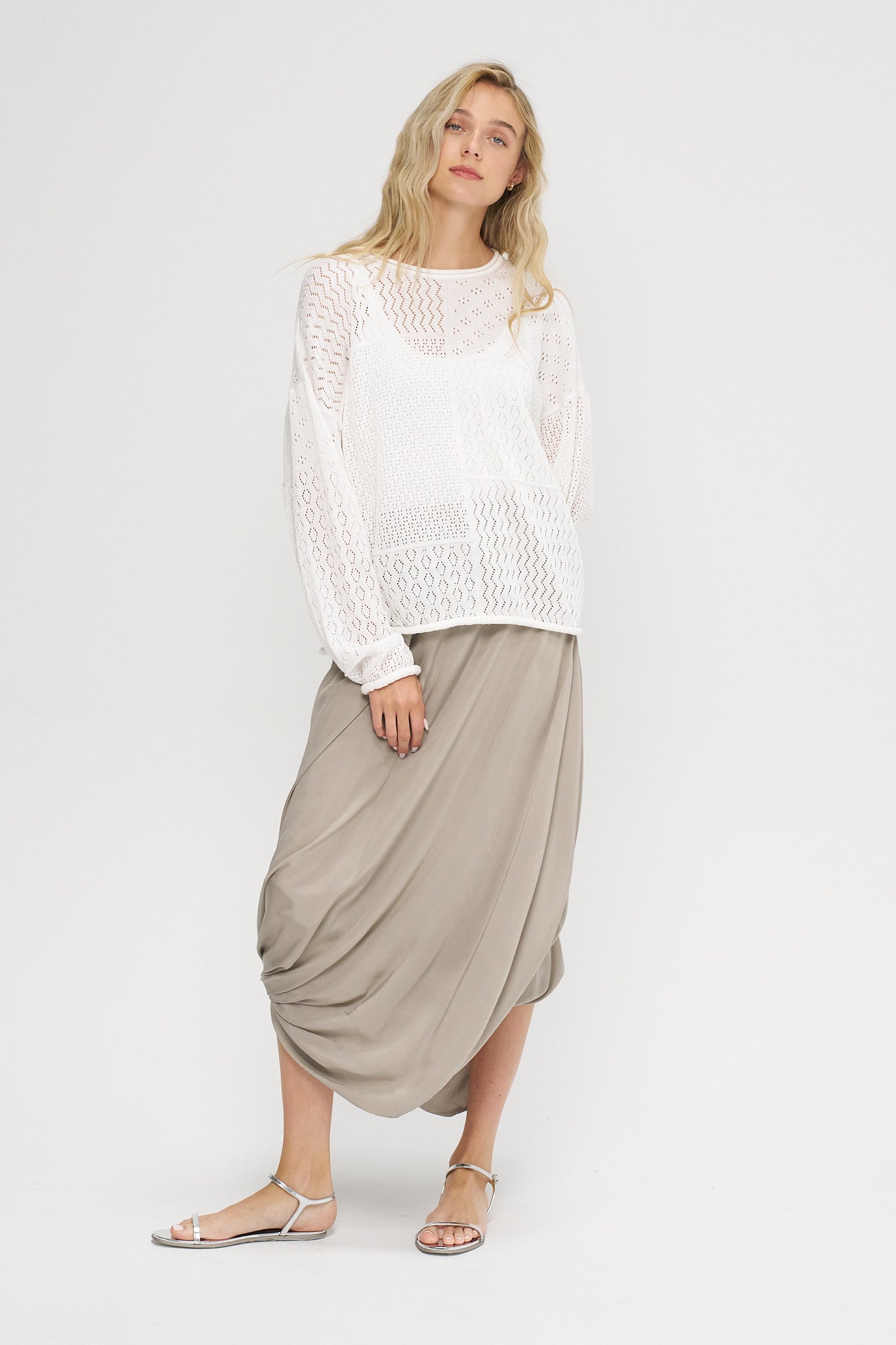 Lauren Manoogian Skirt Balloon, Pewter – Kick Pleat