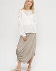 Skirt Balloon, Pewter
