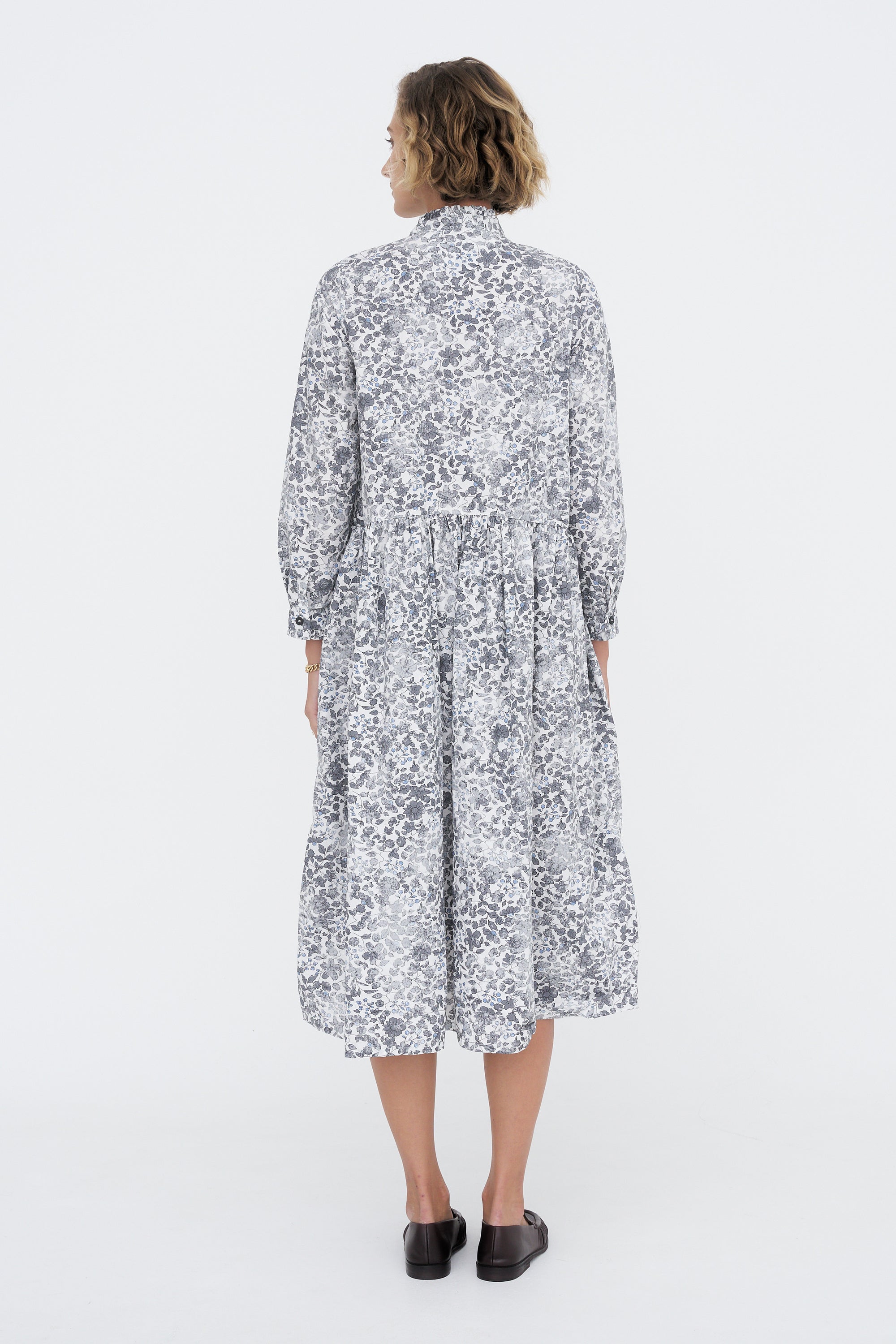 Greta Dress, Bright Flower