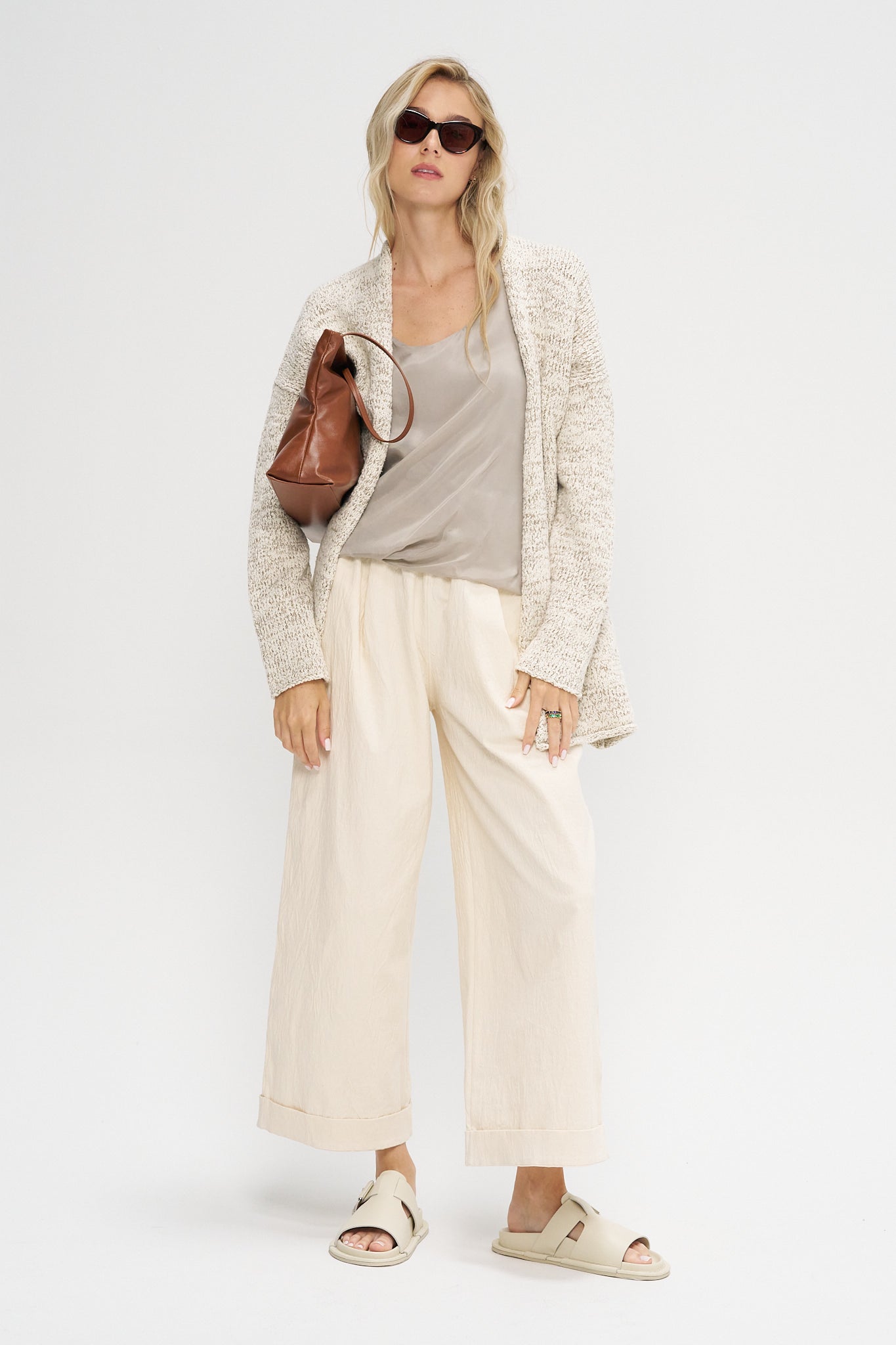 Texture Trouser, Ivory