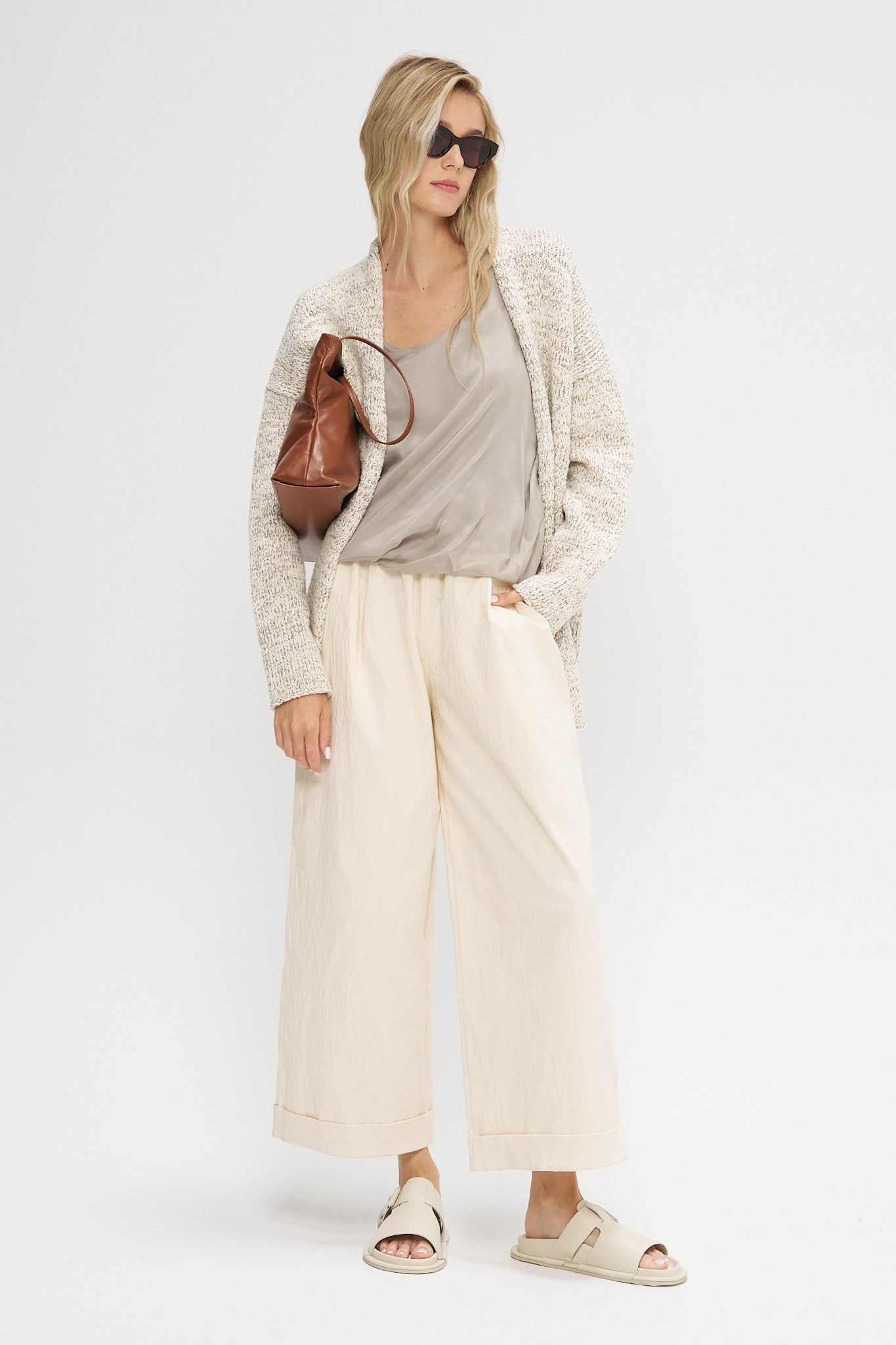 Texture Trouser, Ivory