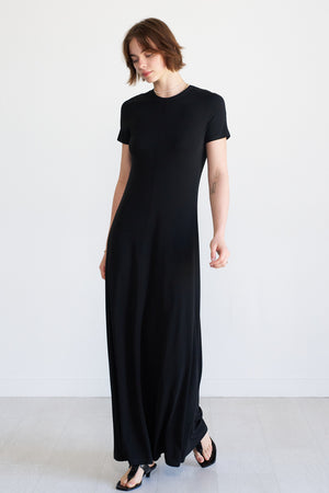 TOTEME - Fluid Jersey Dress, Black