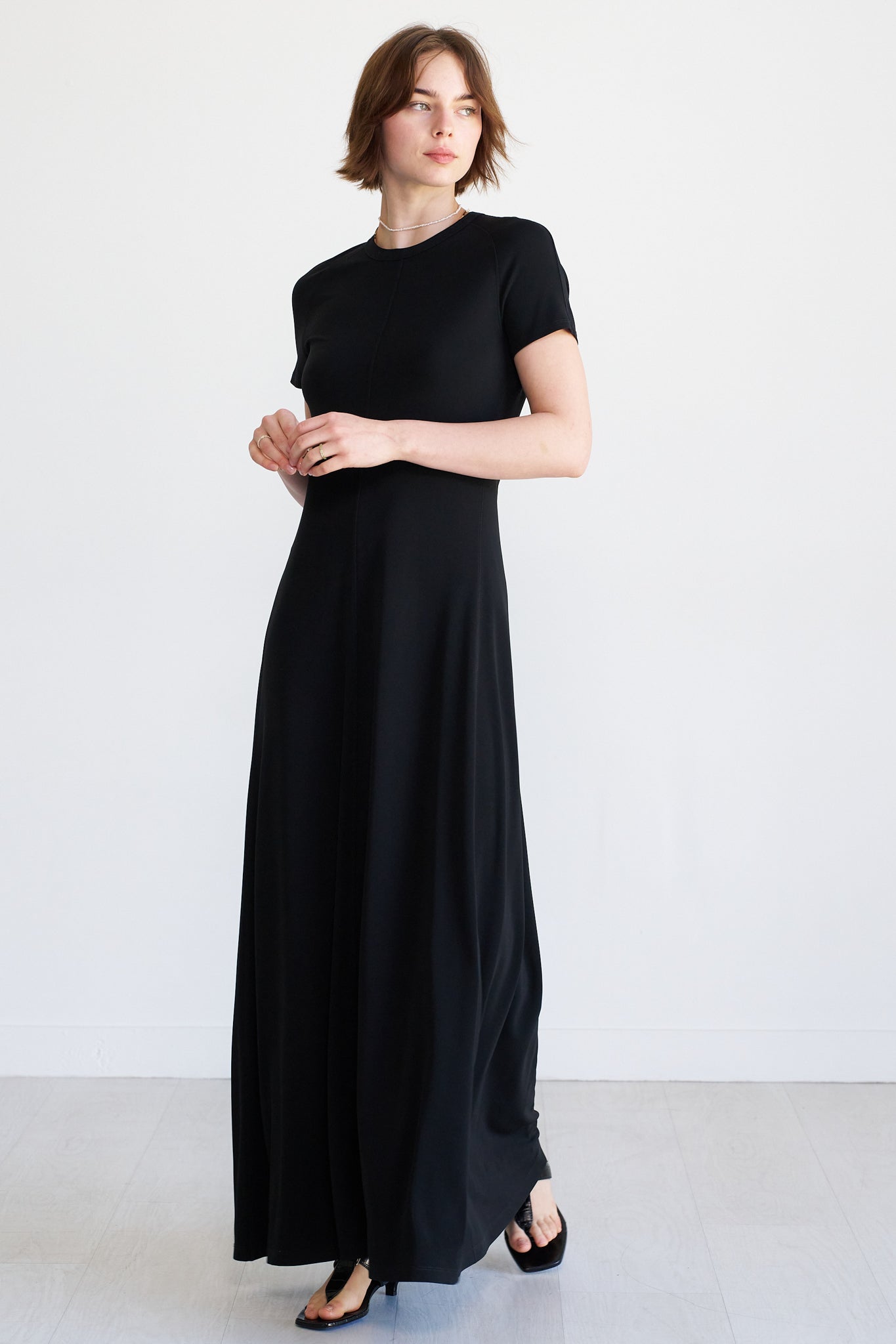 TOTEME - Fluid Jersey Dress, Black