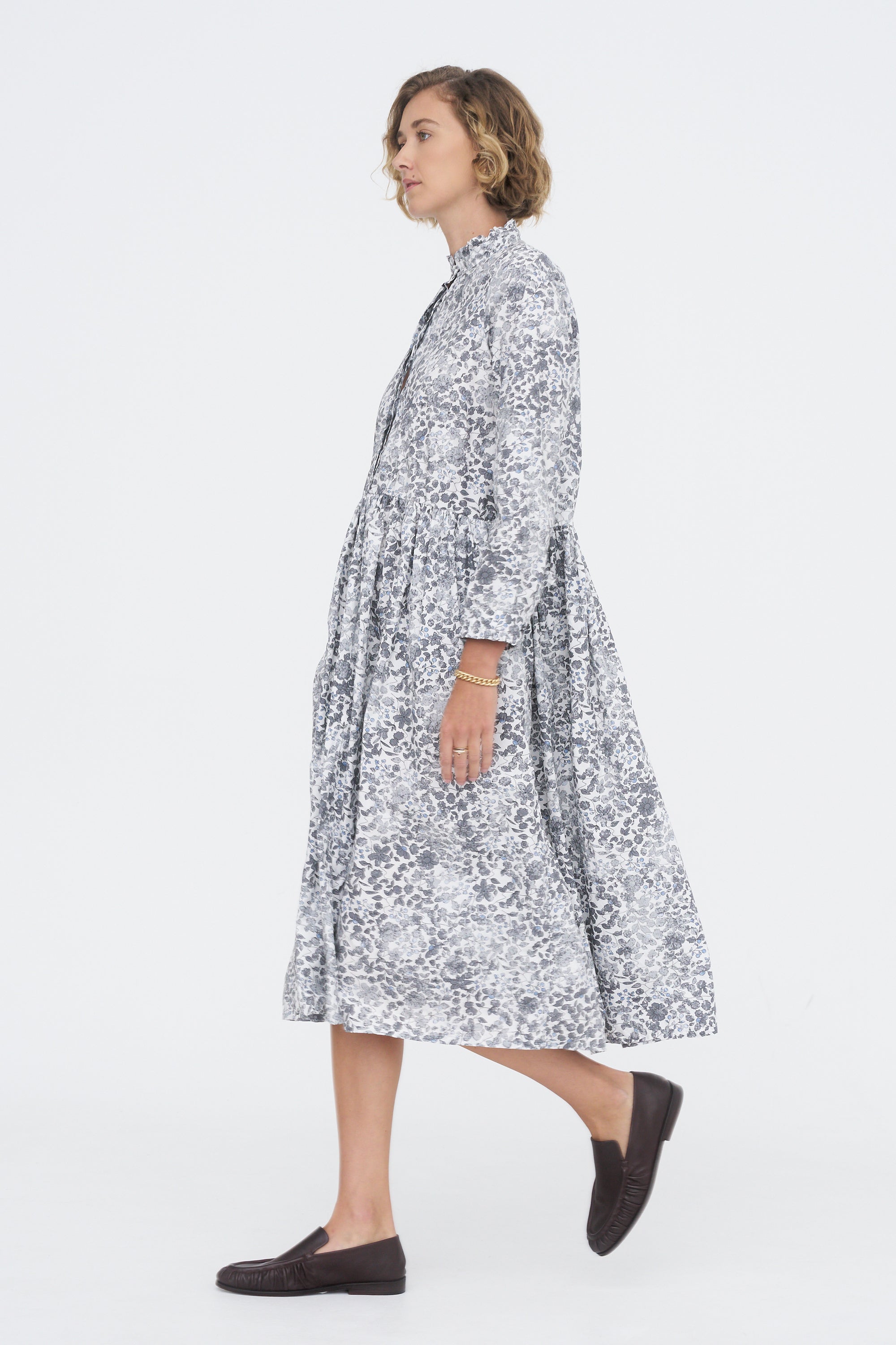 Greta Dress, Bright Flower
